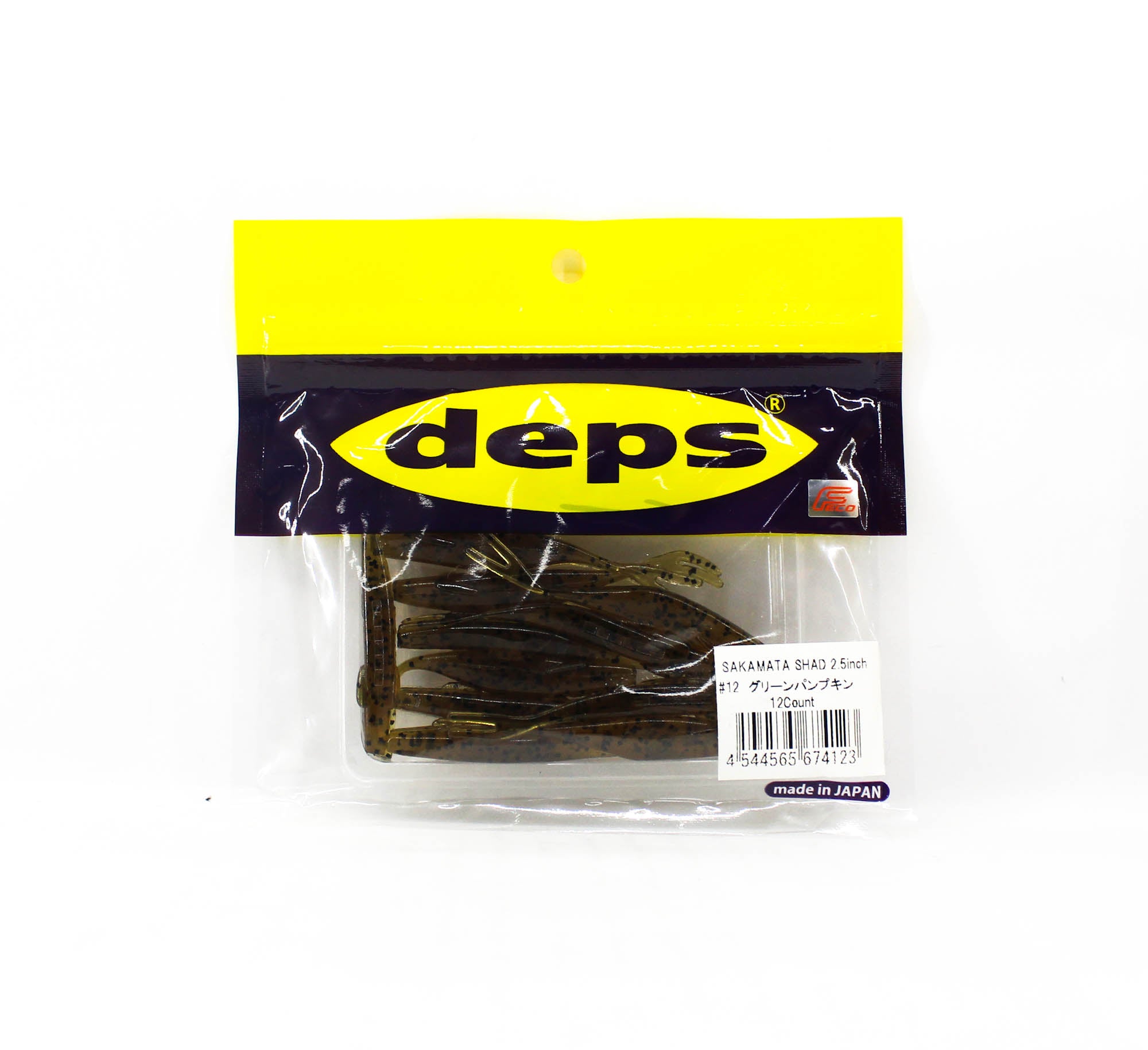 Deps Soft Lure Sakamata Shad 2.5 Inch 12 (4123)