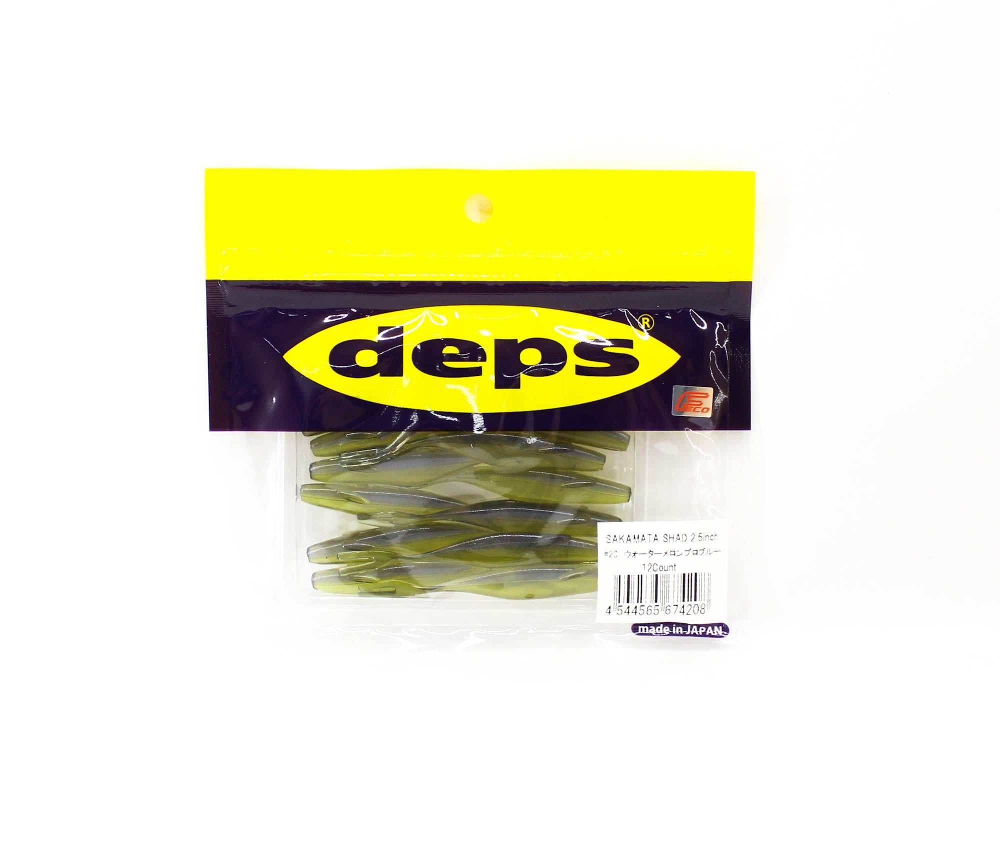 Deps Soft Lure Sakamata Shad 2.5 Inch 20 (4208)