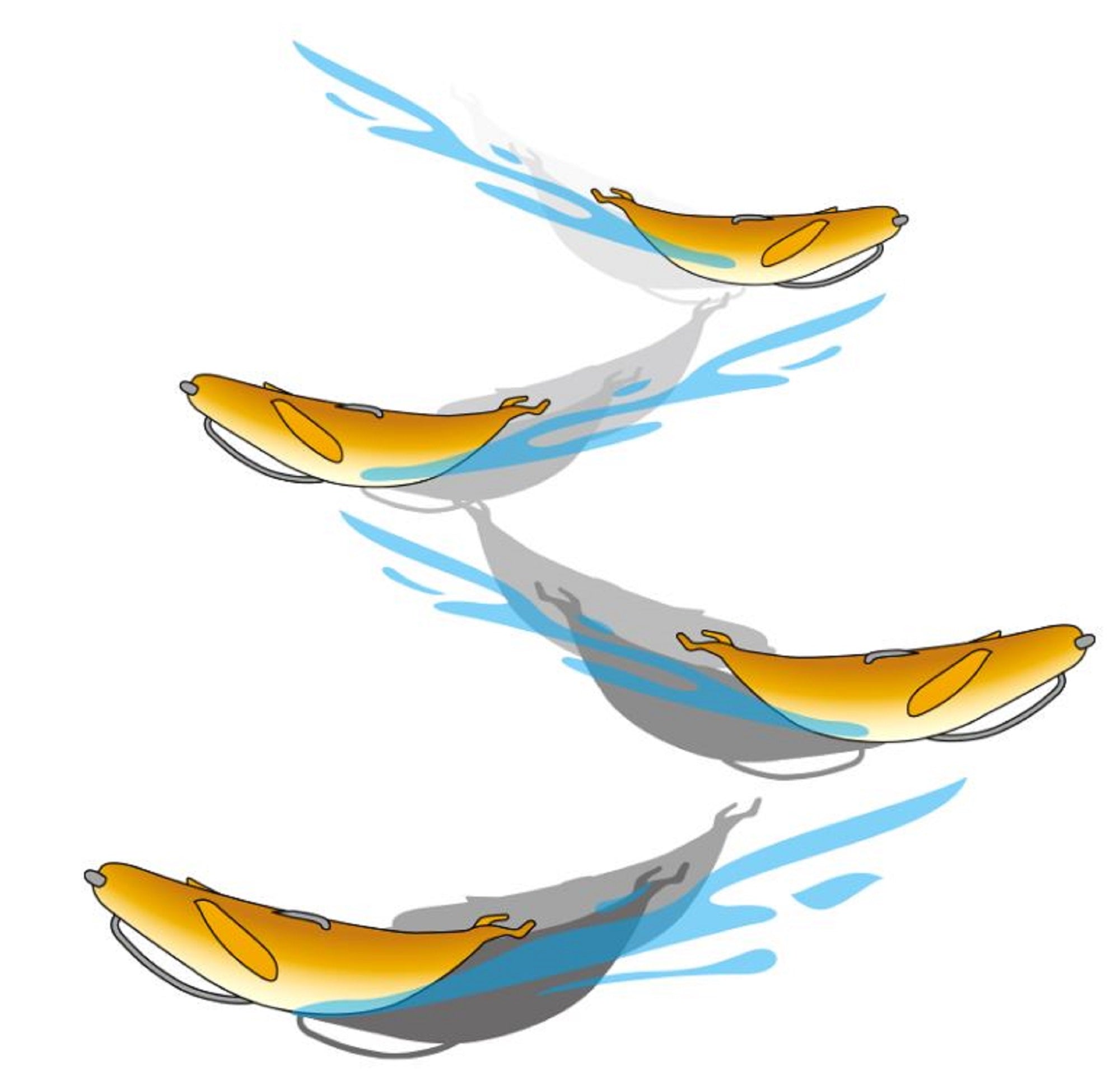Deps Soft Lure Sakamata Shad 2.5 Inch 114 (5144)