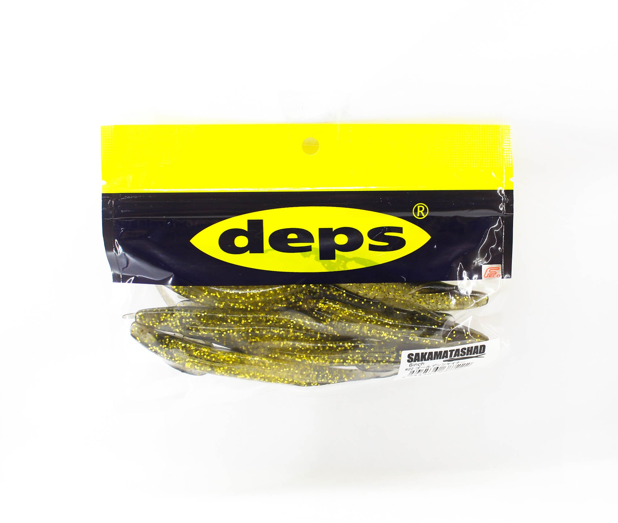 Deps Soft Lure Sakamata Shad 6 Inch 22 (7222)