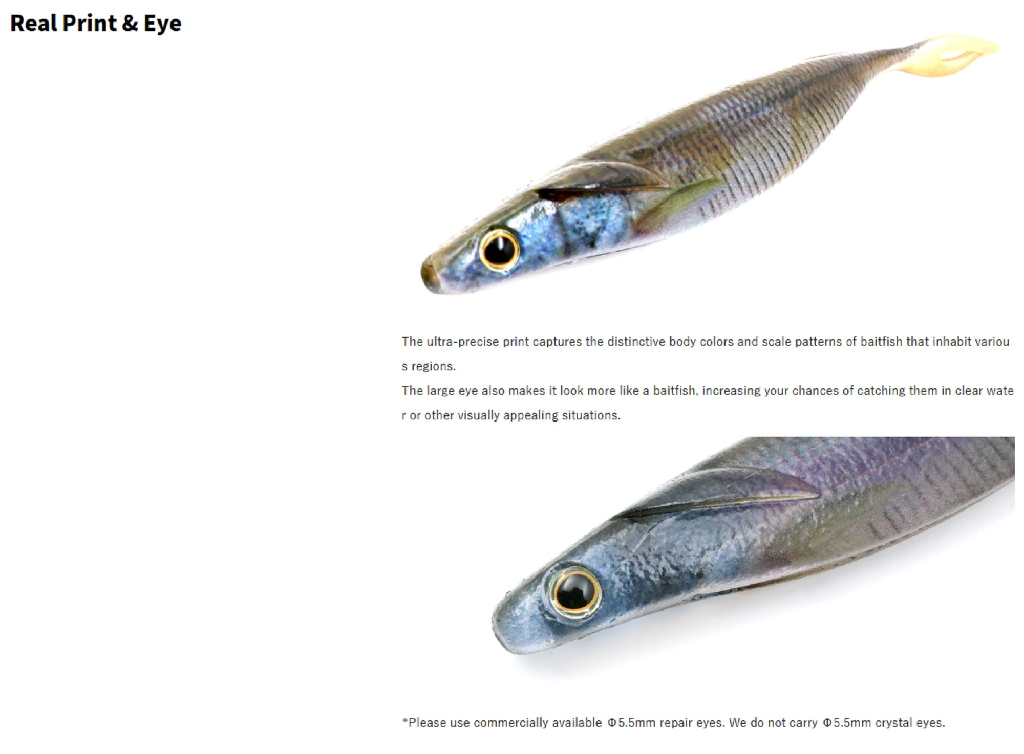 Deps Soft Lure Sakamata Shad Real 7 Inch 01 (9217)