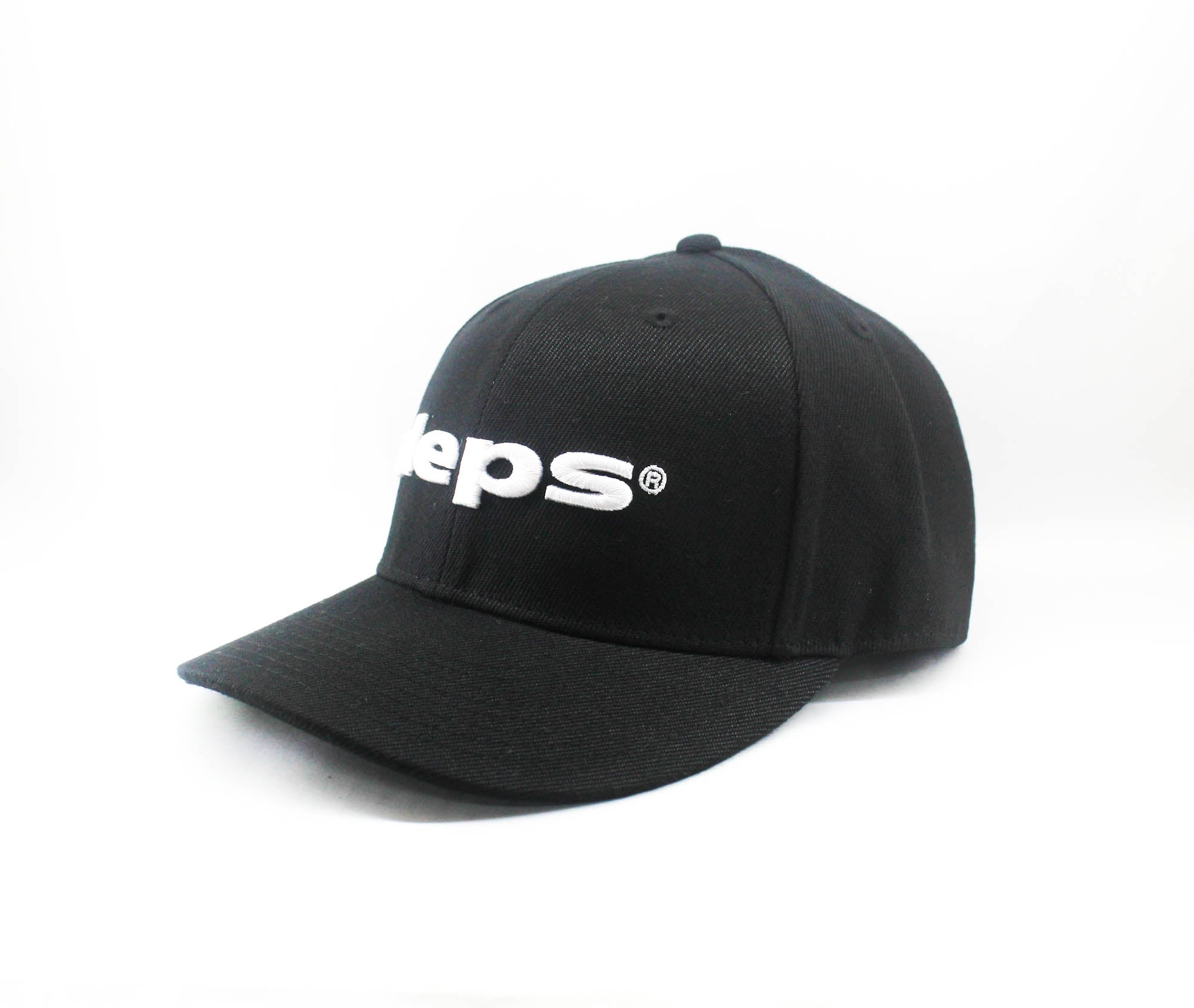 Deps Cap Logo Free Size Black White (5020)