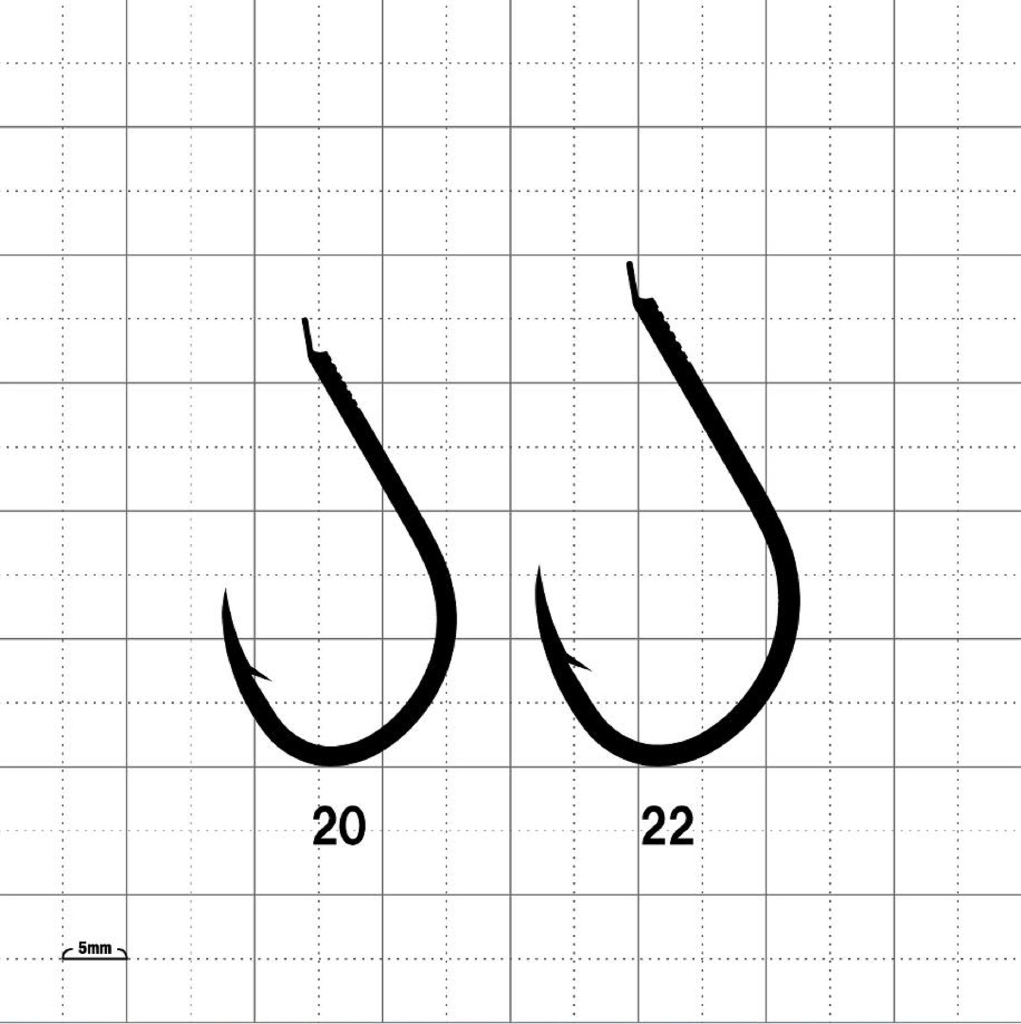 Gamakatsu 68632 Kairyo Soi Ring Eye Hook Size 15 (4534)