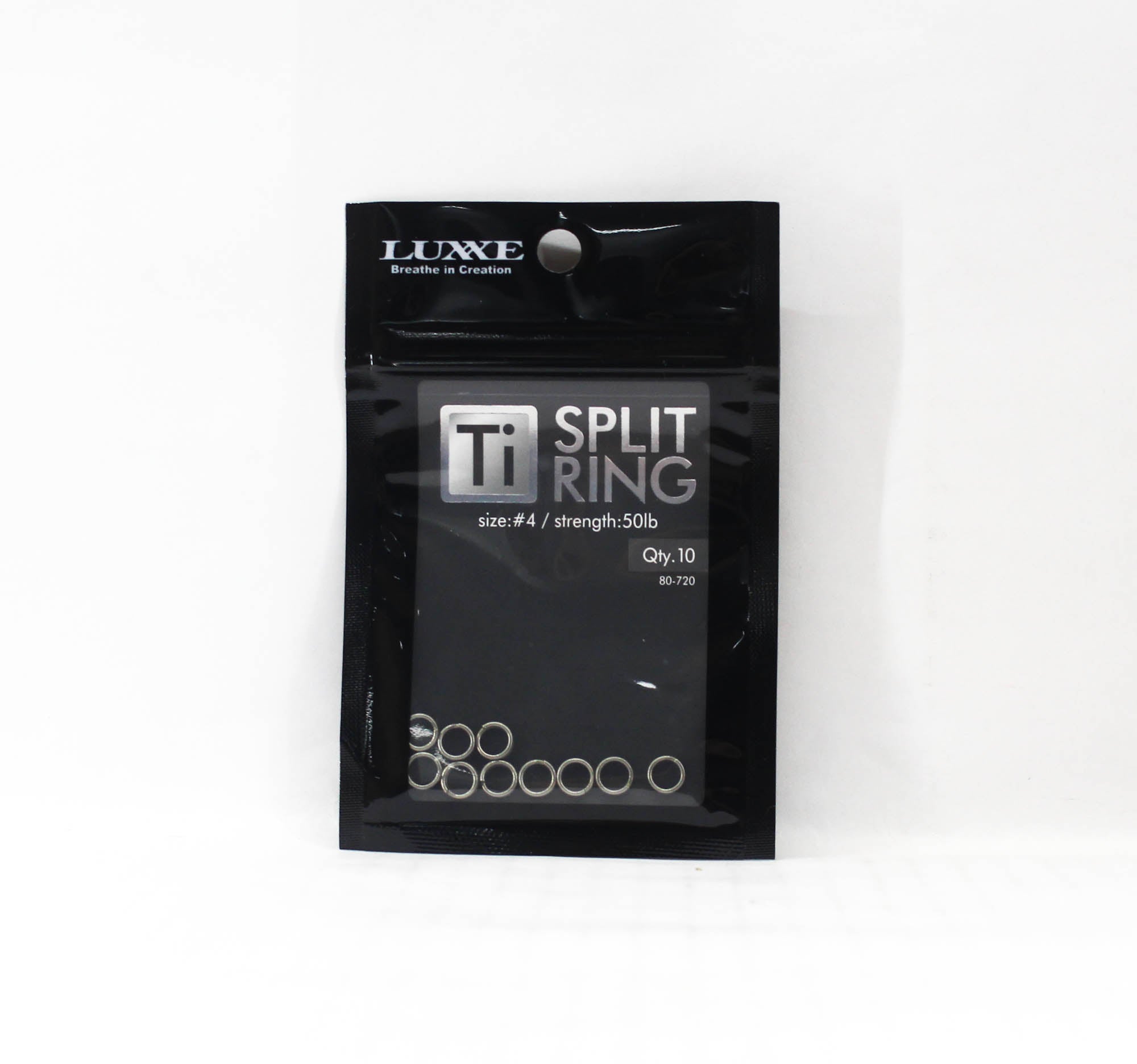 Gamakatsu 80720 Ti Split Ring Size 4 (1794)