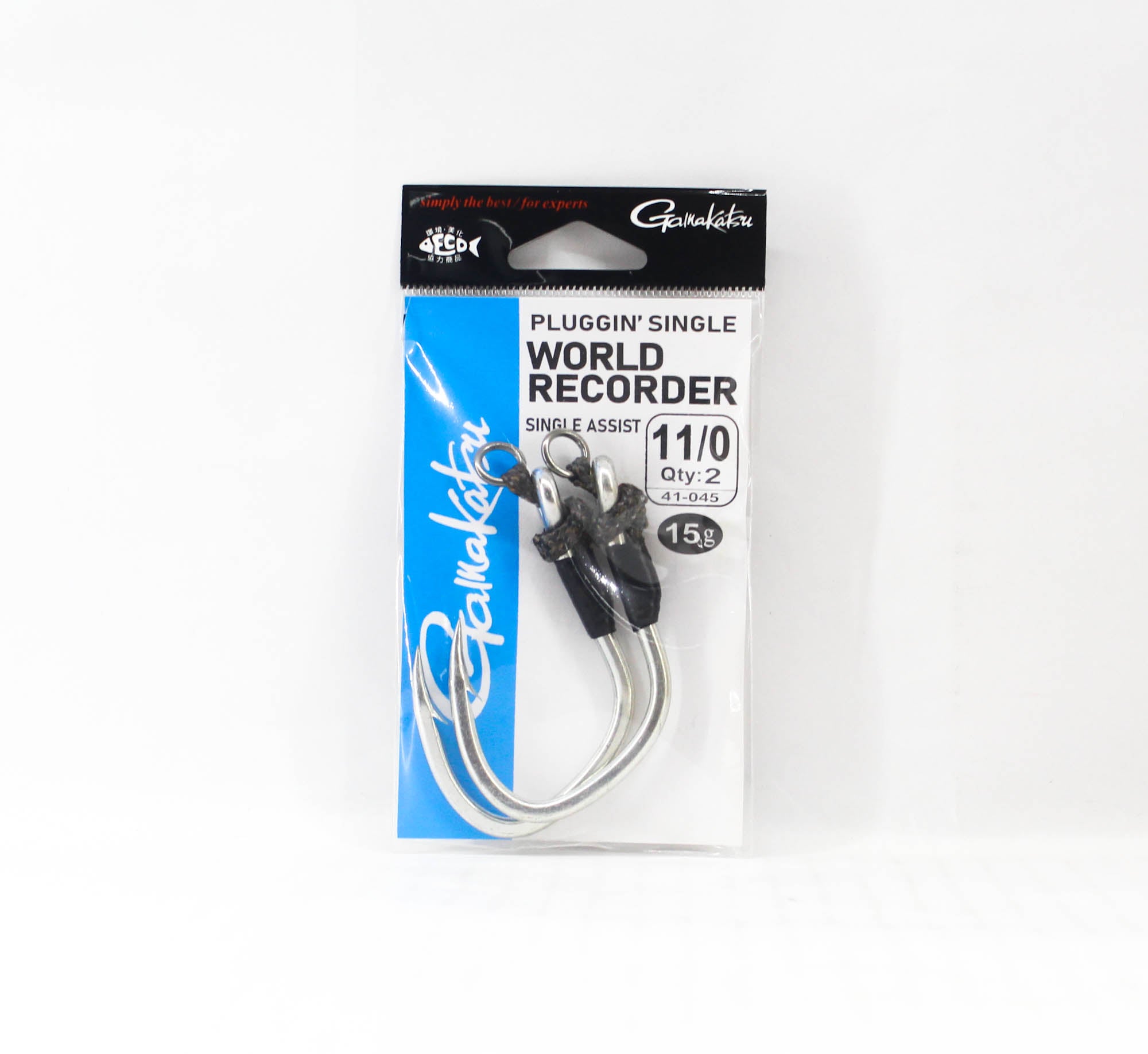 Gamakatsu 41045 Plugging Single World Recorder Size 11/0 (8076)