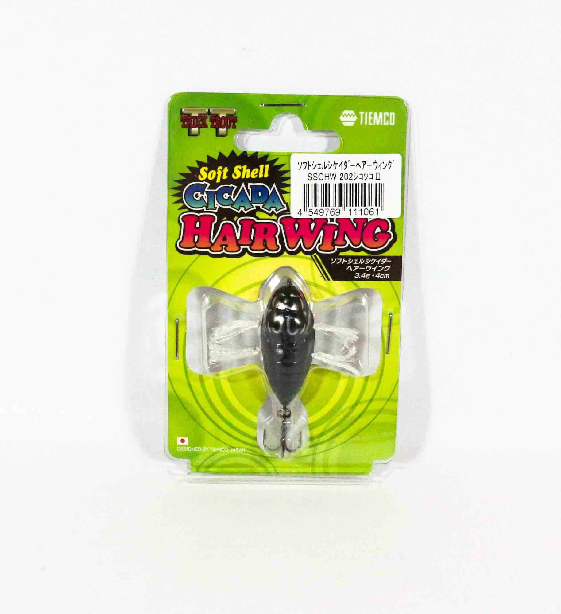 Tiemco SSCHW Cicada Soft Shell Hair 40mm 3.4grams Floating Lure 202 (1061)