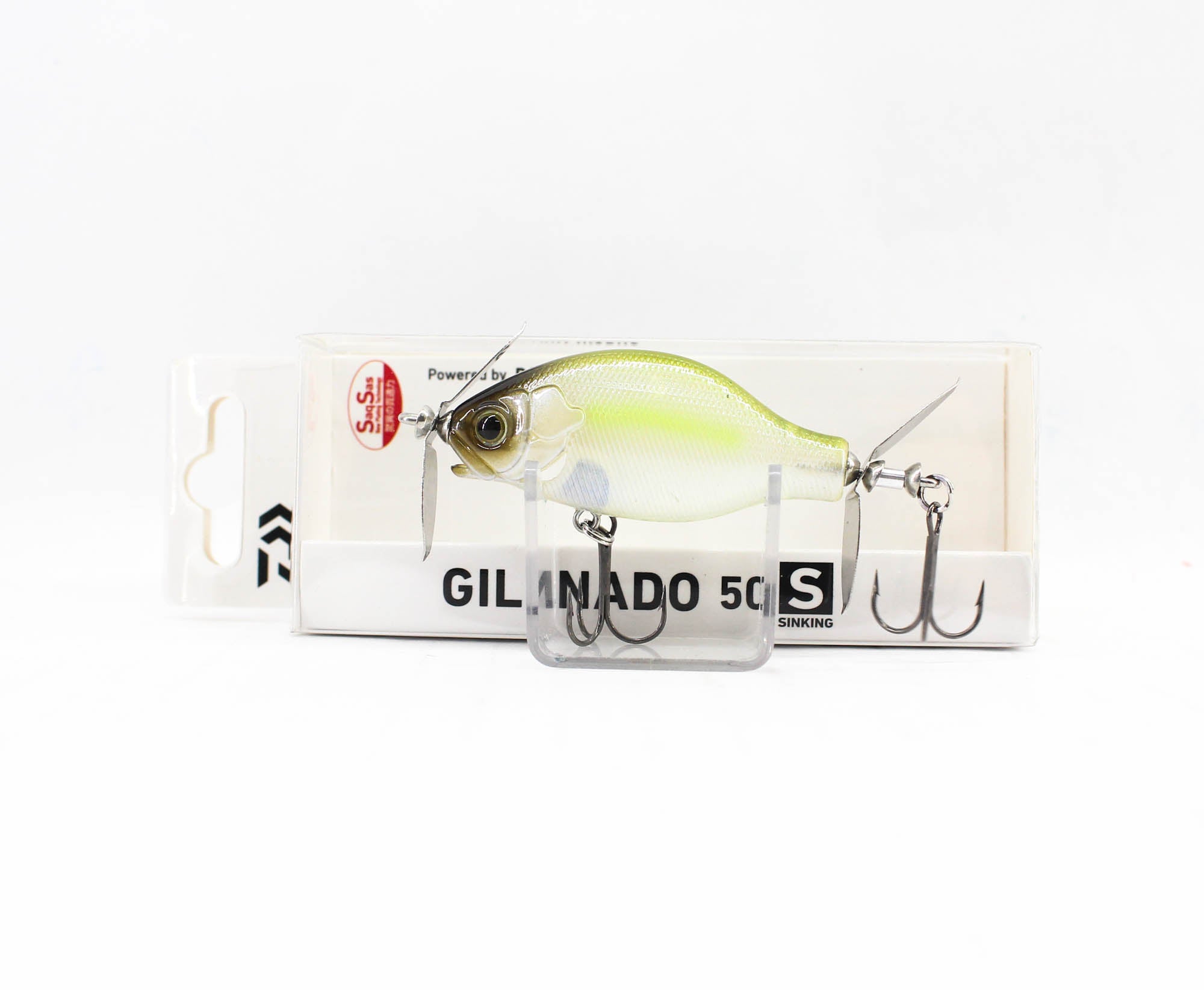 Sale Daiwa Gillnado 50S 50mm 6.8 grams Sinking Lure Ghost Shad (8467)