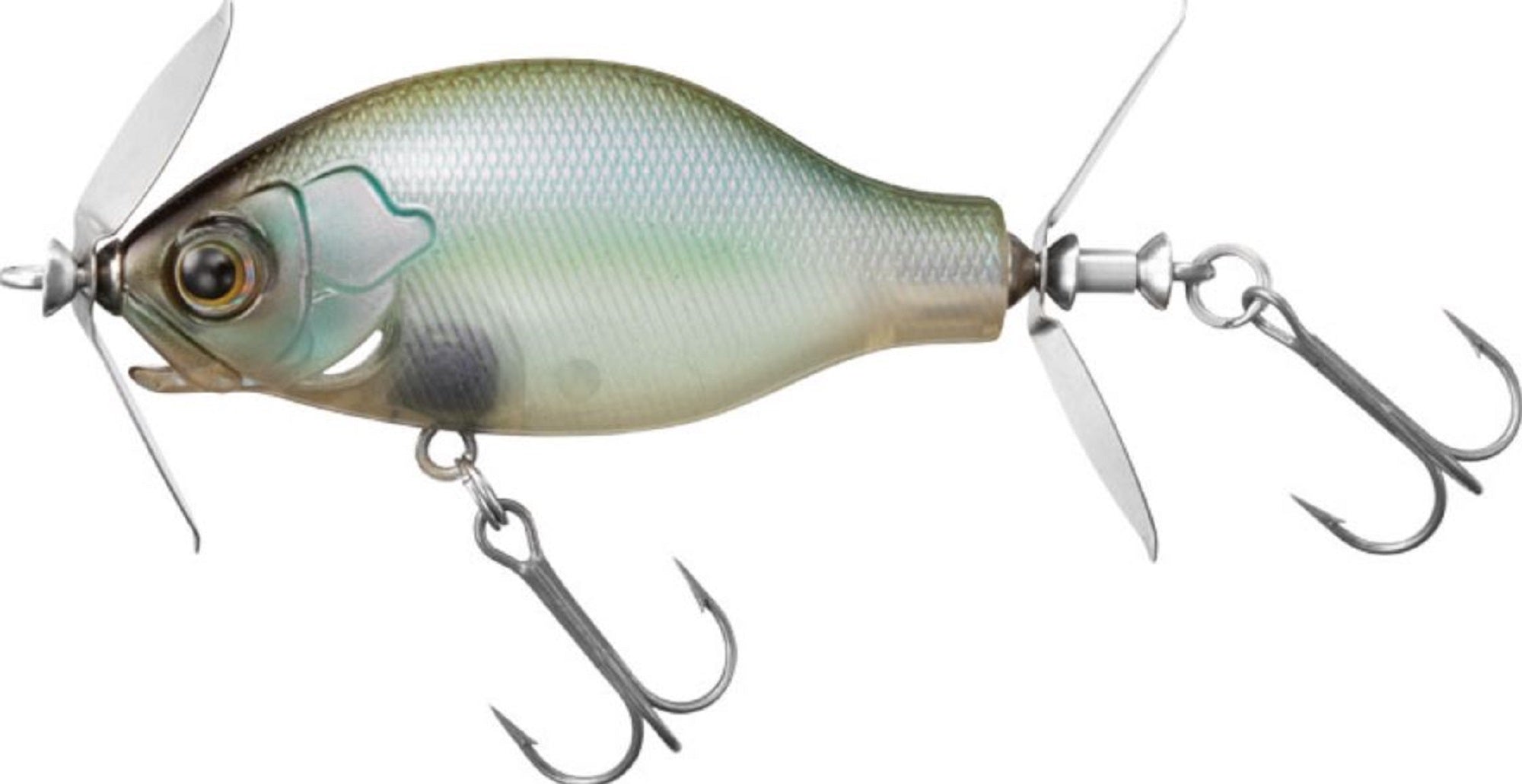 Sale Daiwa Gillnado 50S 50mm 6.8 grams Sinking Lure Ghost Shad (8467)