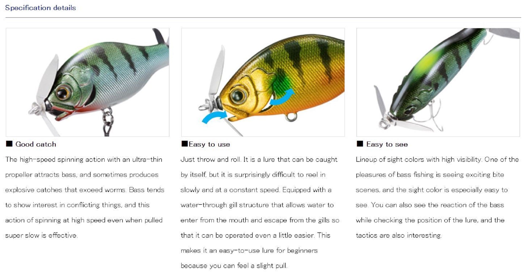 Sale Daiwa Gillnado 50S 50mm 6.8 grams Sinking Lure Chigill (8481)