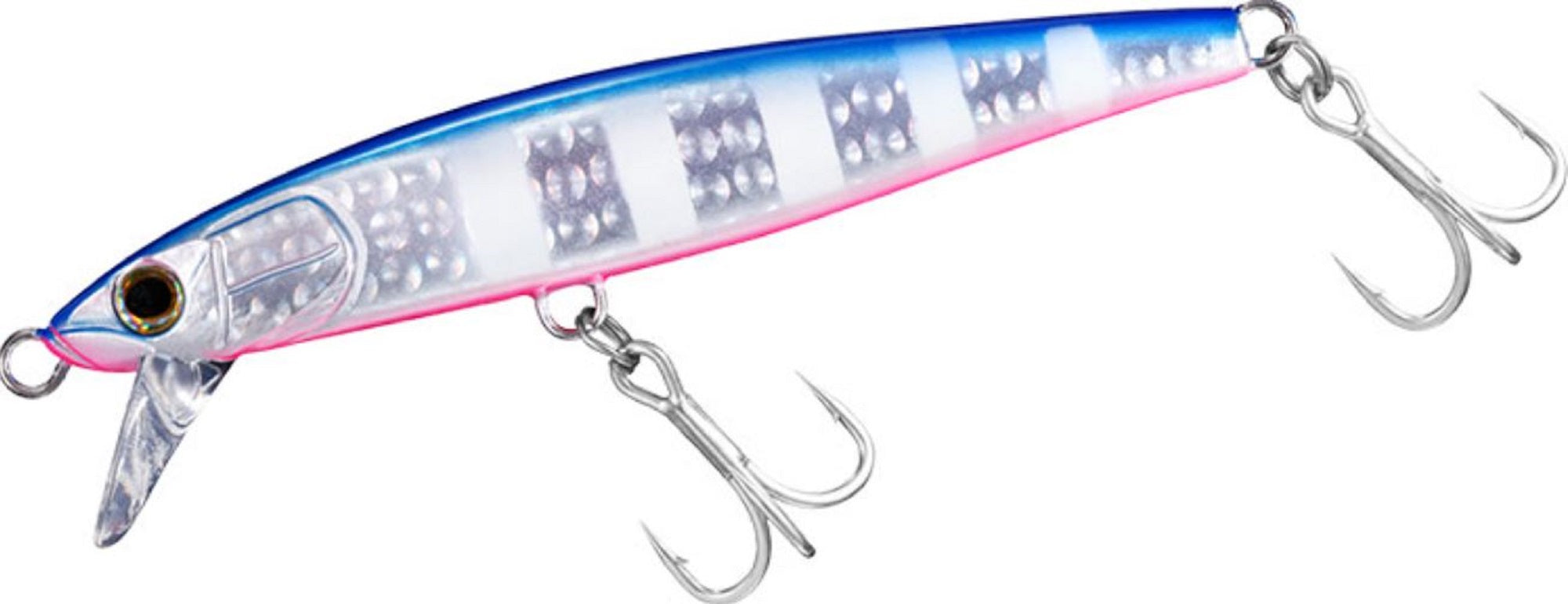 Sale Daiwa Sawarash 110HS 110mm 35 grams Sinking Lure Blue Pink Zebra (7406)