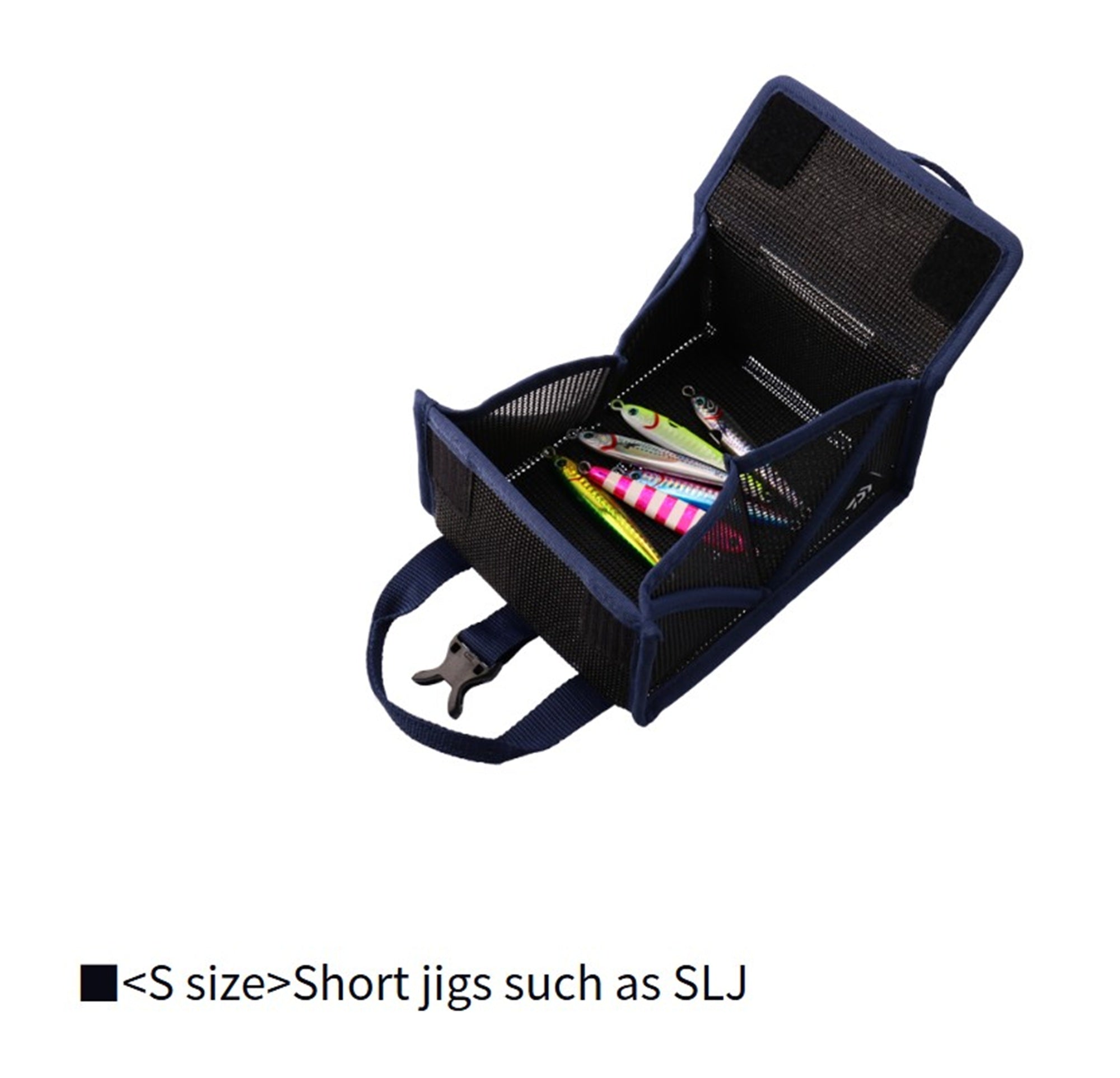 Daiwa Jig Mesh Bag B 9 x 14 x 9 cm Size S Blue (0999)