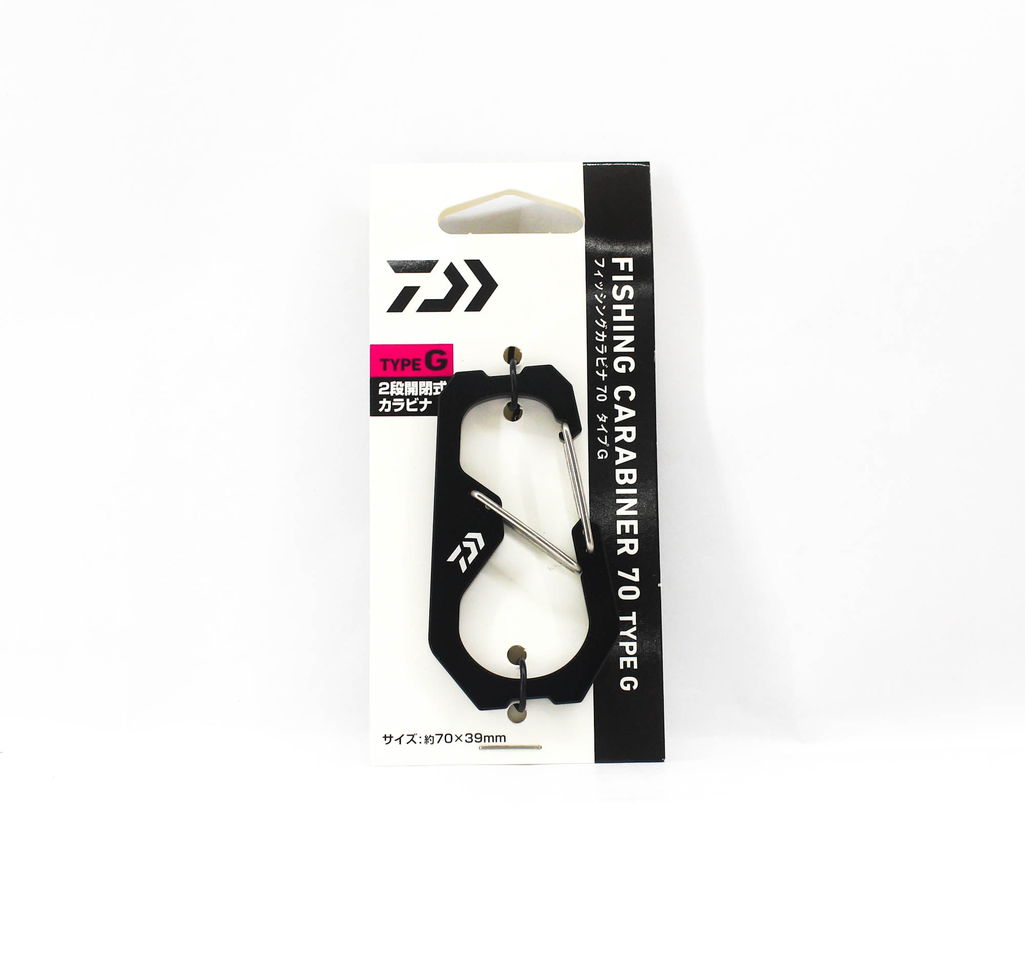 Daiwa Fishing Carabiner 70mm Type G Black (2779)