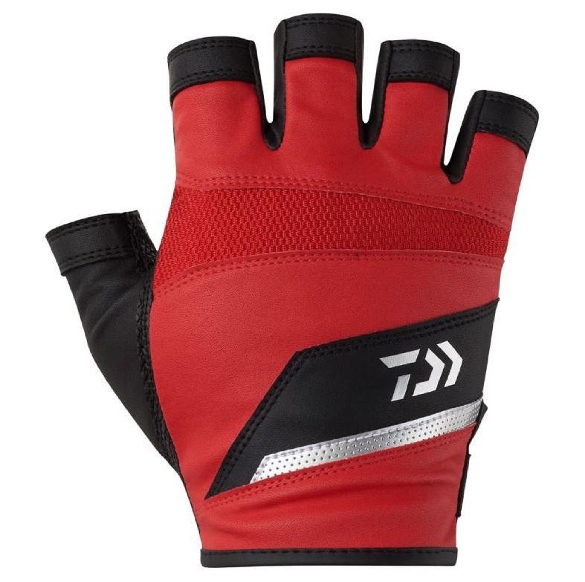 Daiwa Gloves DG-2326 Rock Shore Mesh Gloves Size L Red (2198)