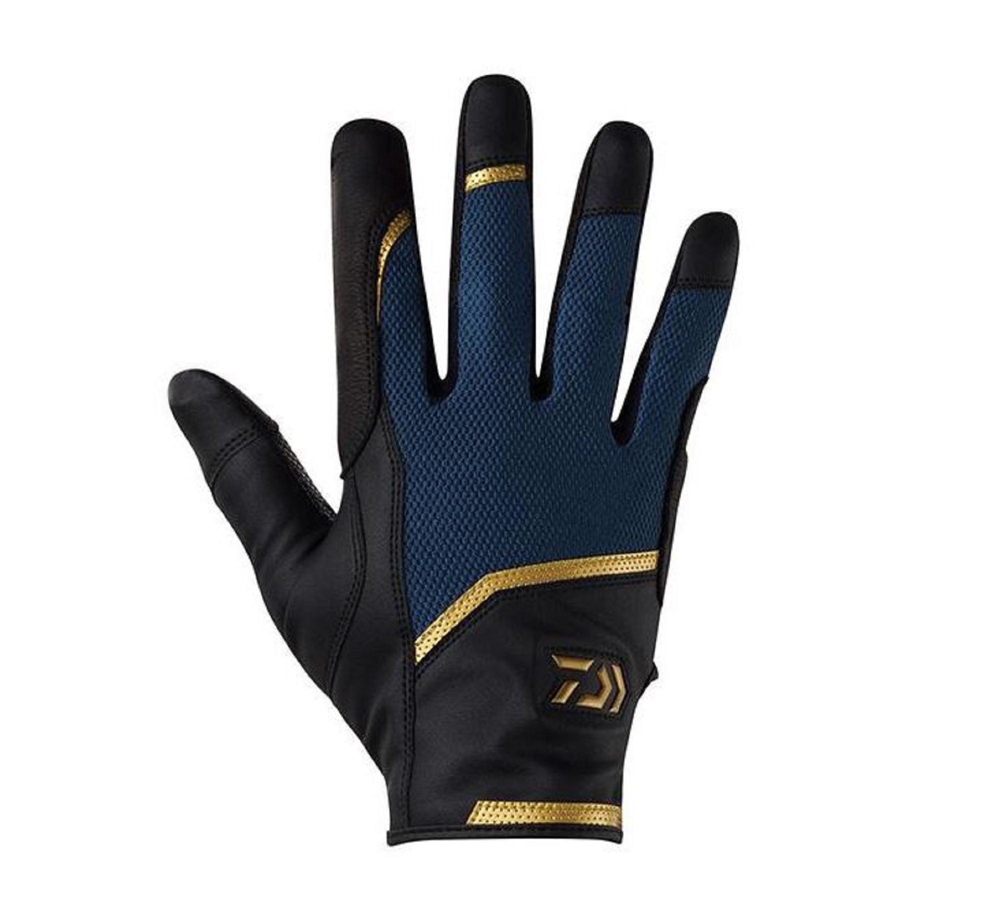 Daiwa Gloves DG-7326 Off Shore Gloves Size L Majolica Blue (2815)