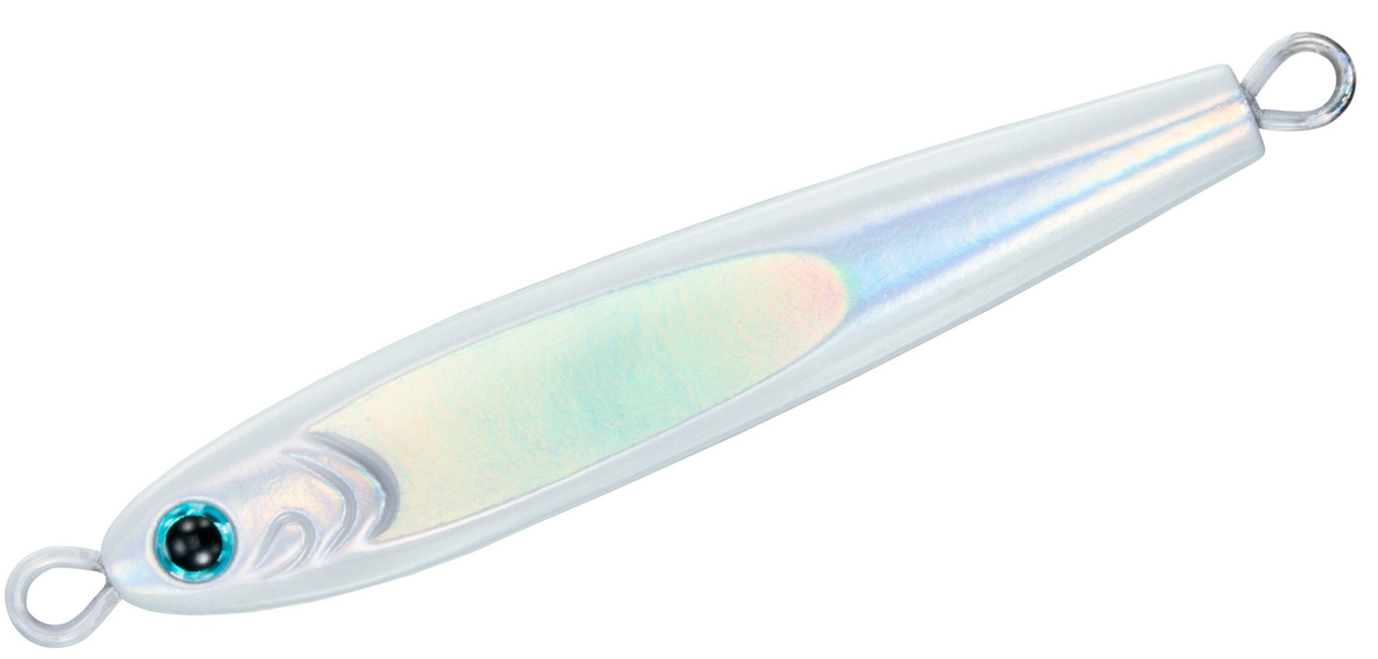 Daiwa Metal Jig TG Bait 250 grams FH Glow Edge Silver (8687)