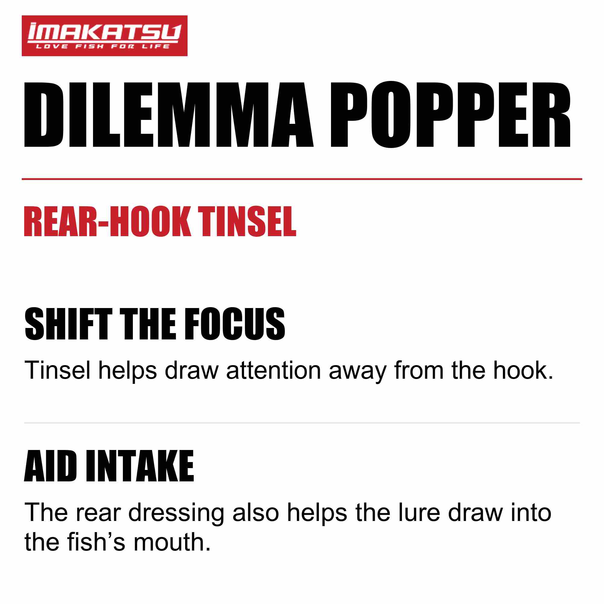 Imakatsu Dilemma Popper 60mm 4 grams Floating Lure 89 (6588)