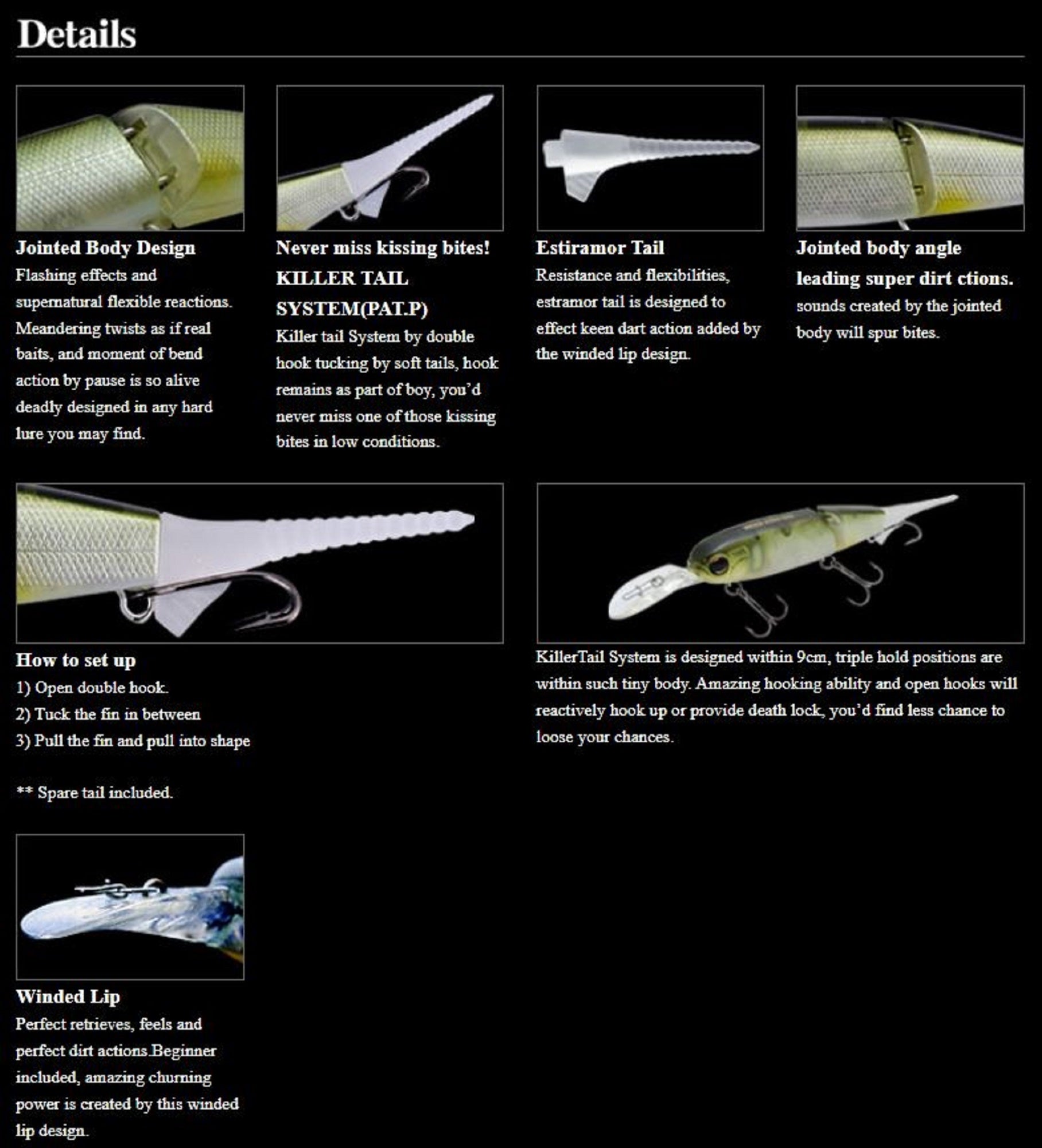 Imakatsu Wind Killer Bill 90 mm 8 grams Suspend Lure 45 (8742)