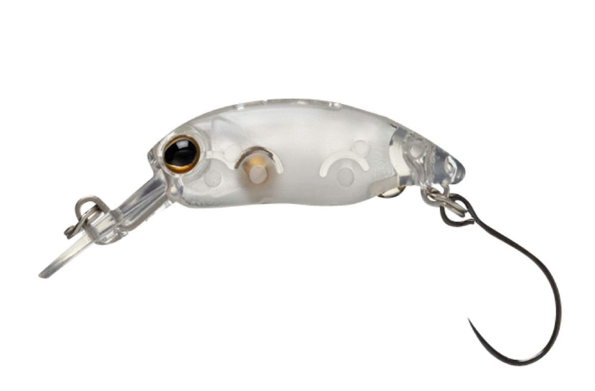 Jackall Deka Mitts SR Dry 28 mm 1.2 grams Floating Lure Clear (5900)
