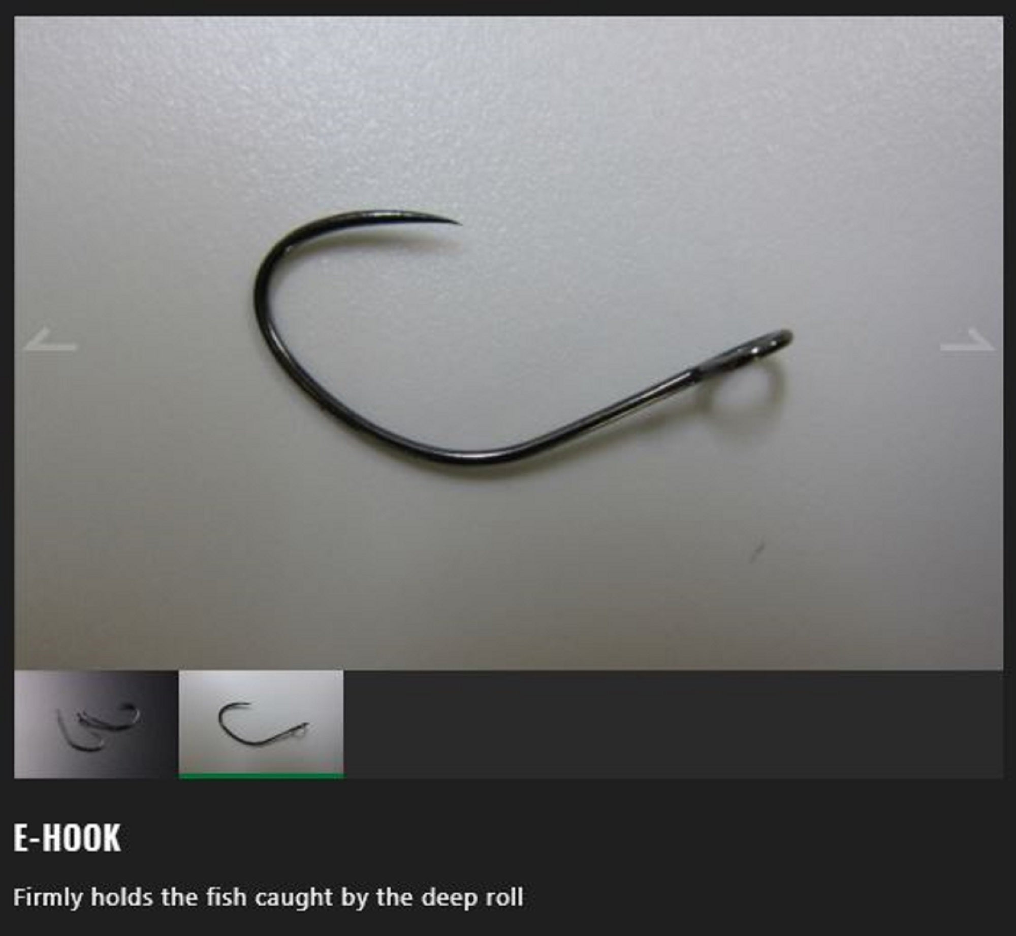 Jackall E-Hook Single Hook Trout Size 8 (8161)