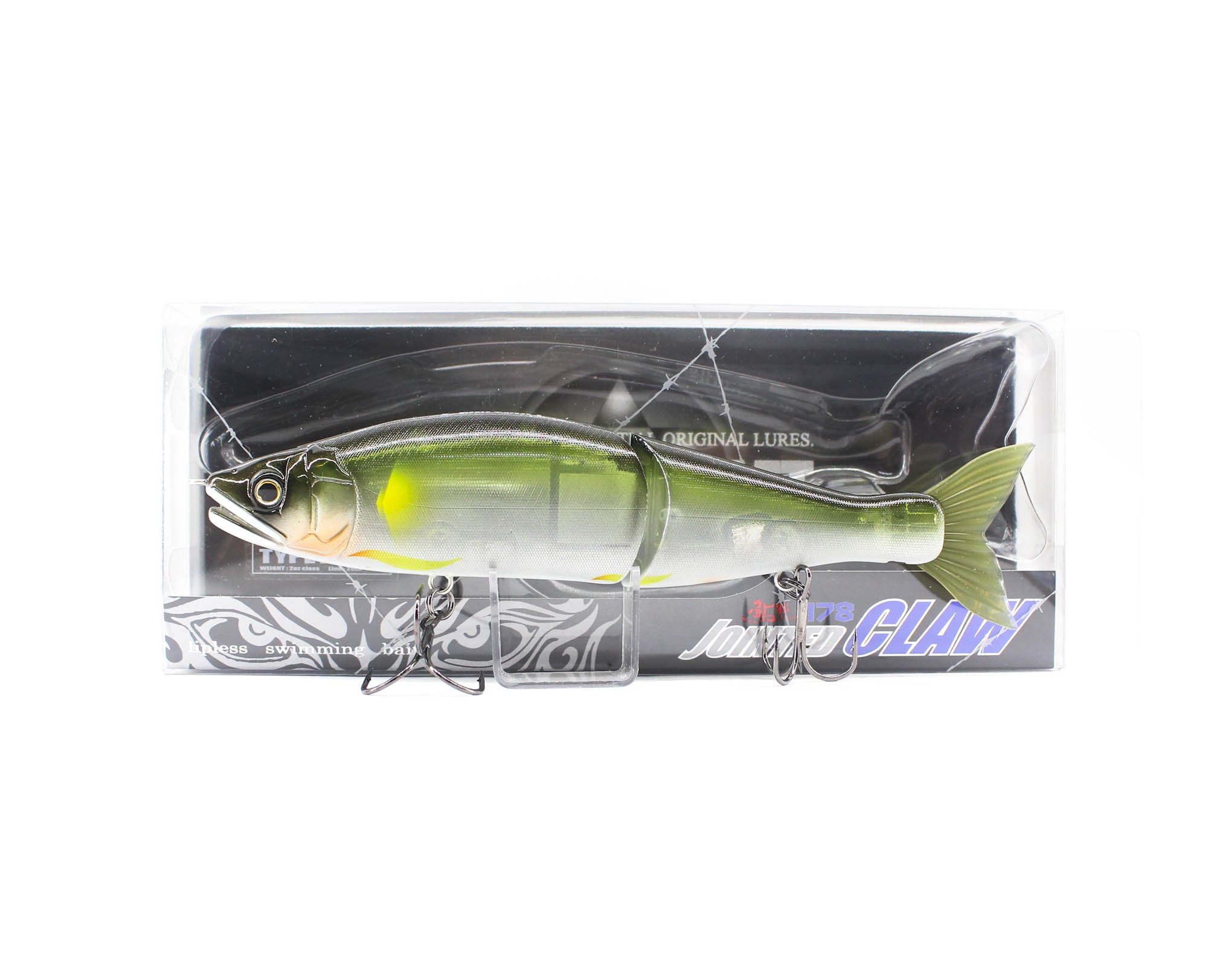 Gan Craft Jointed Claw 178 15-SS Slow Sinking Jointed Lure 07 (0933)