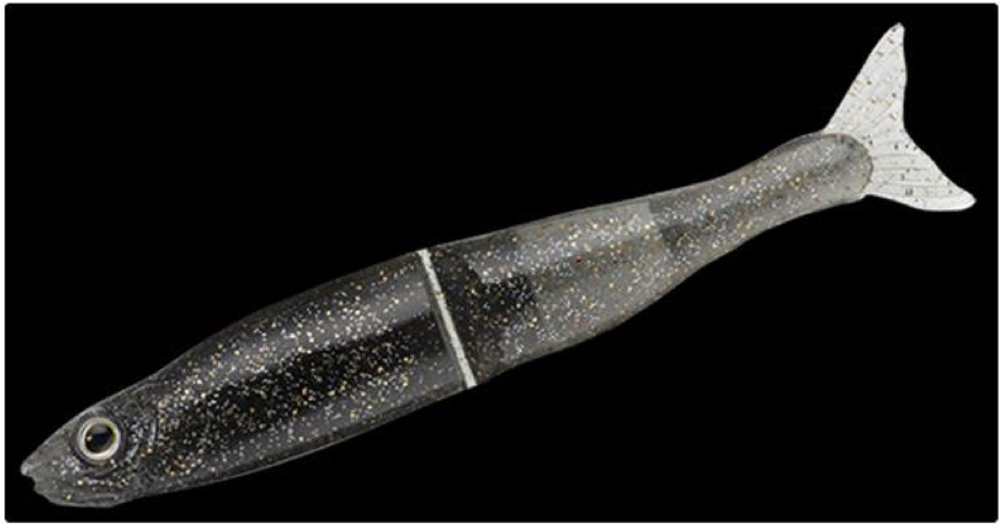 Gan Craft Soft Lure Shape-S 4 Inch 5 pieces per pack 12 (3682)