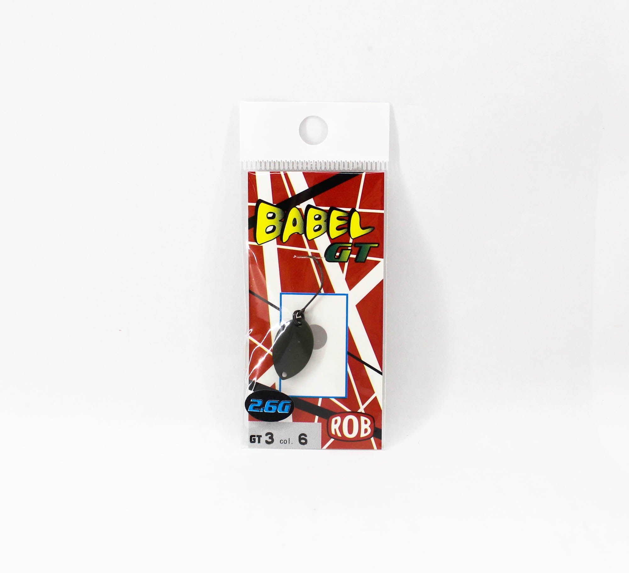 Rob Lure Spoon Babel GT 2.6 grams Sinking Lure 6 (6304)
