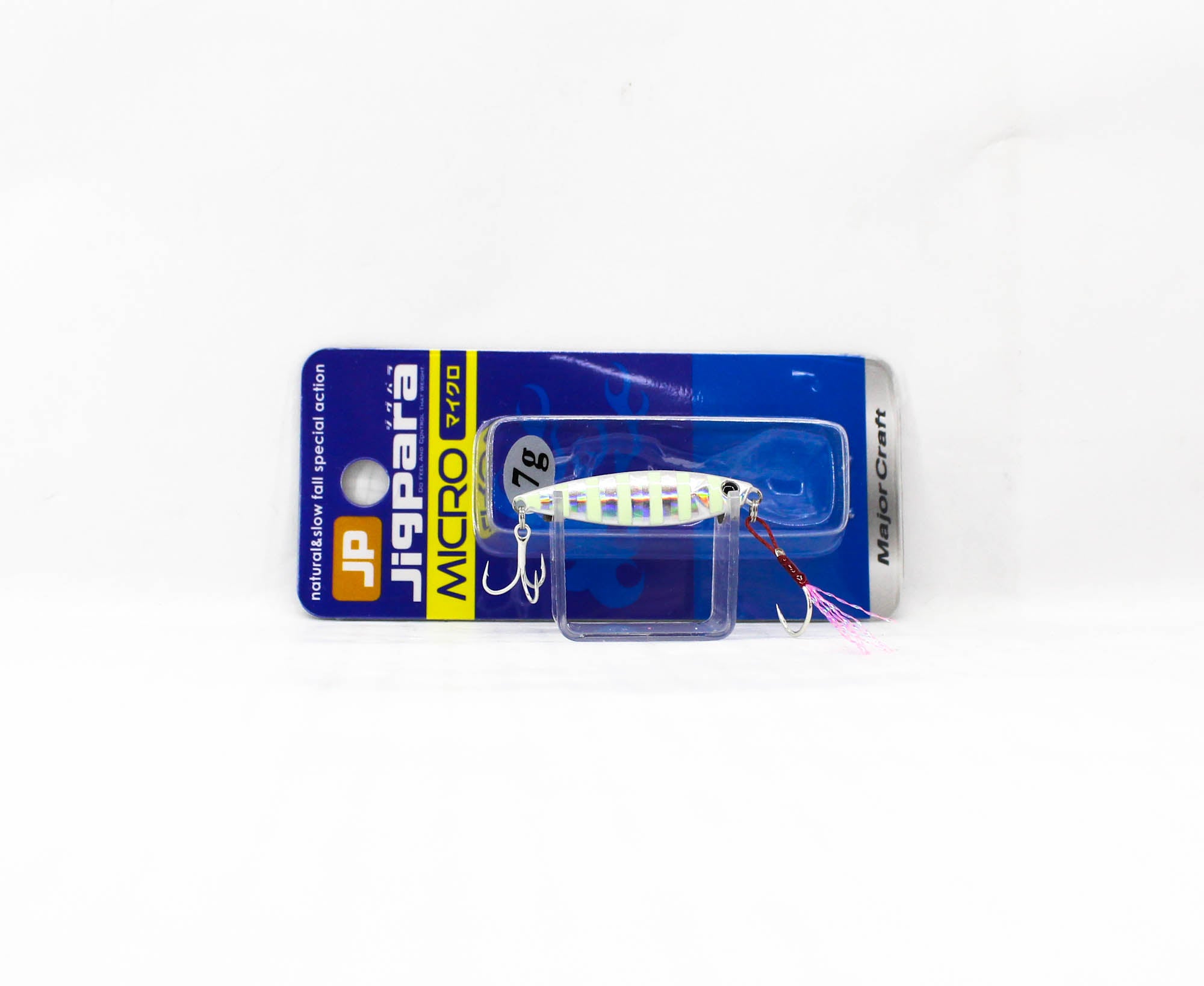 Major Craft Metal Jig Jigpara JPM-7 grams Zebra Glow 7 (6383)