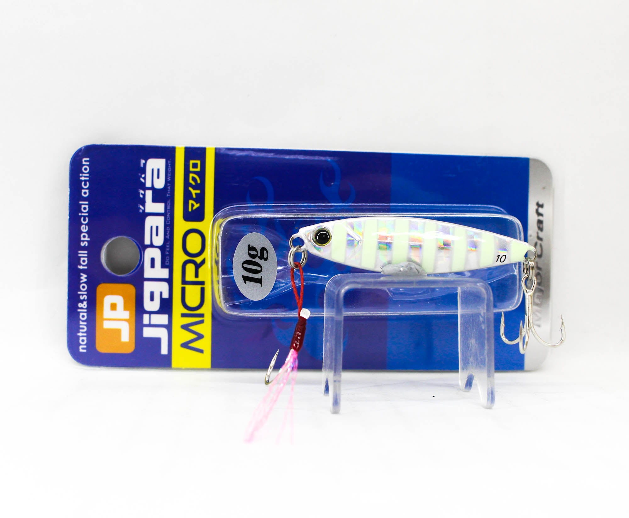 Major Craft Metal Jig Jigpara JPM-10 grams Zebra Glow 7 (6680)