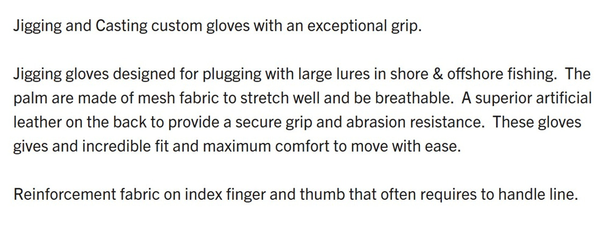Major Craft Gloves Jigging MCJG24 Size M BL (7236)