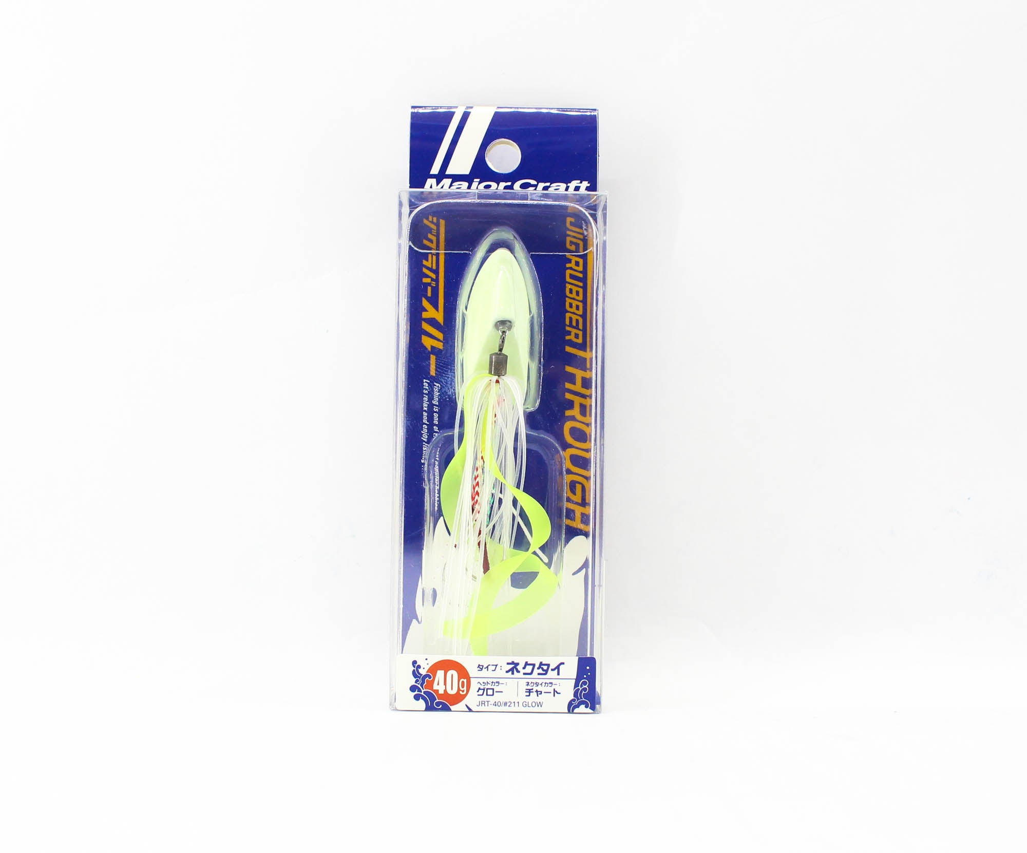 Major Craft Jig Rubber Through JRT-40 grams Sinking Lure 211 (7914)