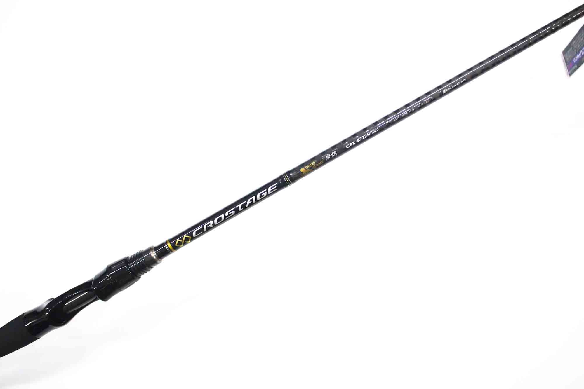 Sale Major Craft Crostage Series Baitcast Rod CRX B722H Taco (2815)