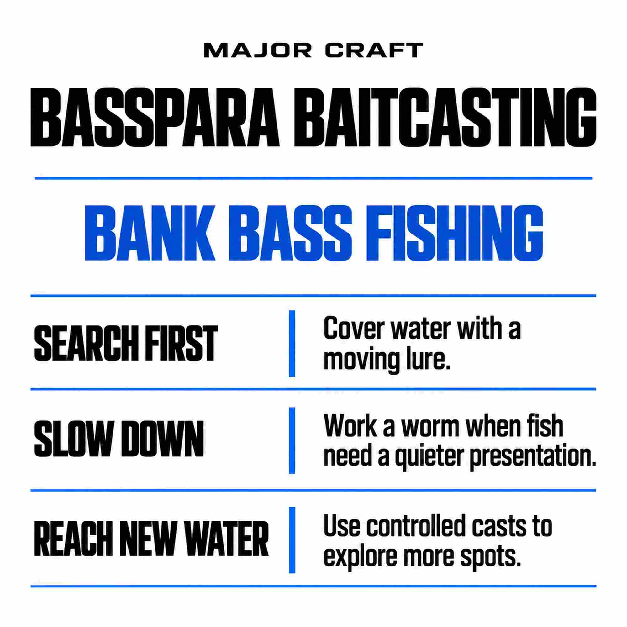 Major Craft Basspara Series Baitcast Rod BXC-692MH (6226)