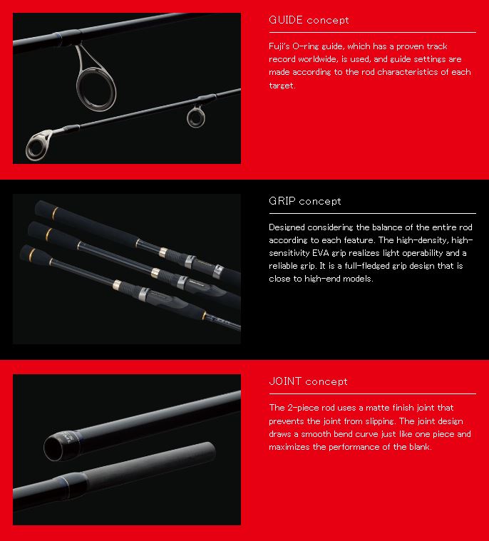 Sale Major Craft First Cast Series Baitcast Rod FCC-702X (8619)