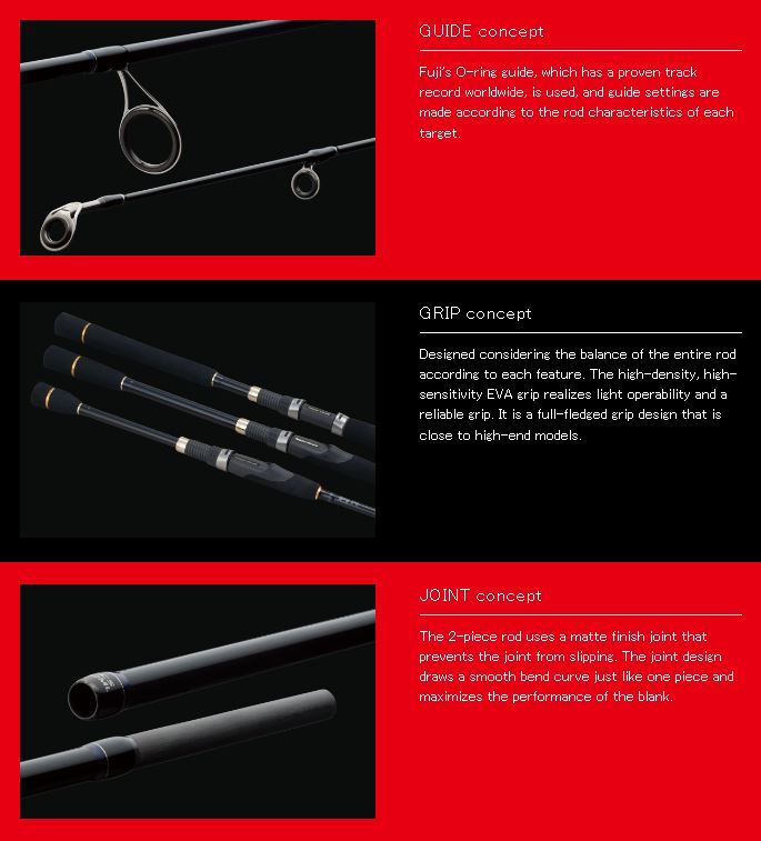 Sale Major Craft First Cast Series Spinning Rod FCS 862 EL (8817)