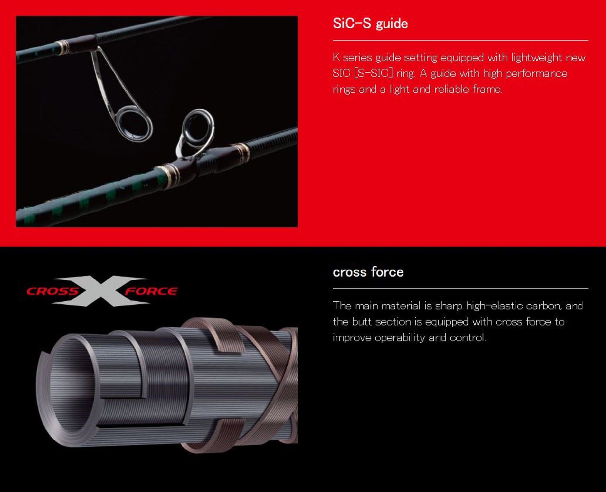 Major Craft Fine Tail Series Baitcast Rod FSX-B502L (1855)