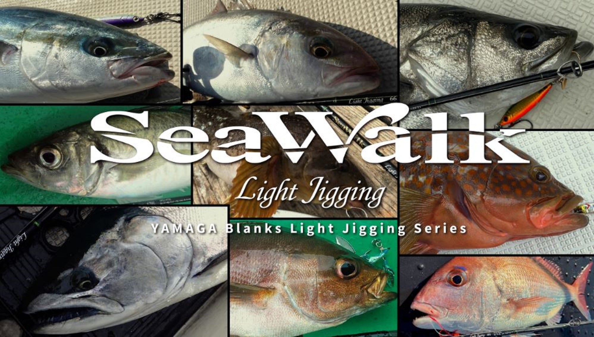 Sale Yamaga Rod Spinning Sea Walk Light Jigging 67UL (7034)
