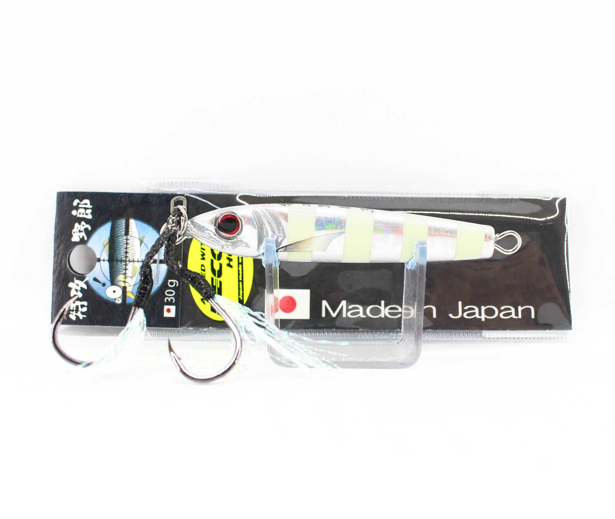 Sea Falcon Metal Jig Sharp Shooter 30 grams 04 Silver Zebra (9113)