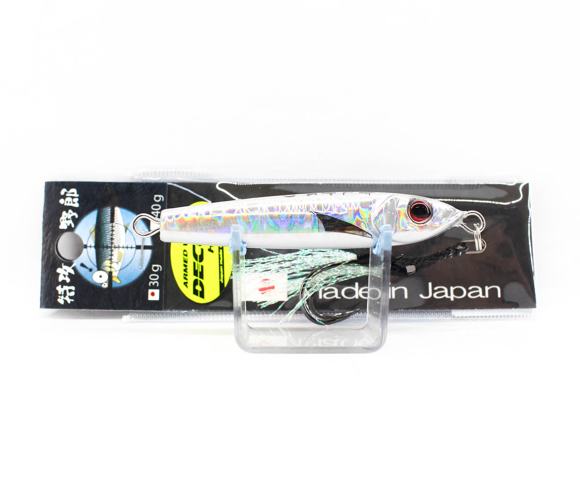 Sea Falcon Metal Jig Sharp Shooter 30 grams 04 Silver Zebra (9113)