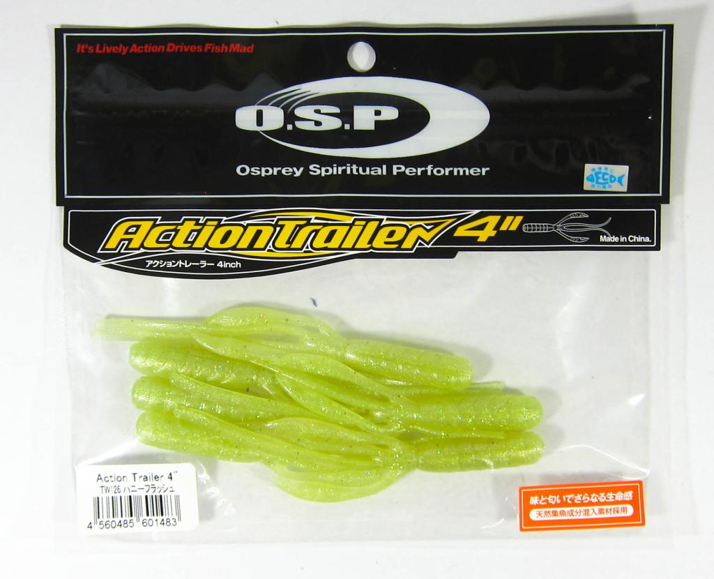 OSP Soft Lure Action Trailer 4 Inches TW-126 (1483)