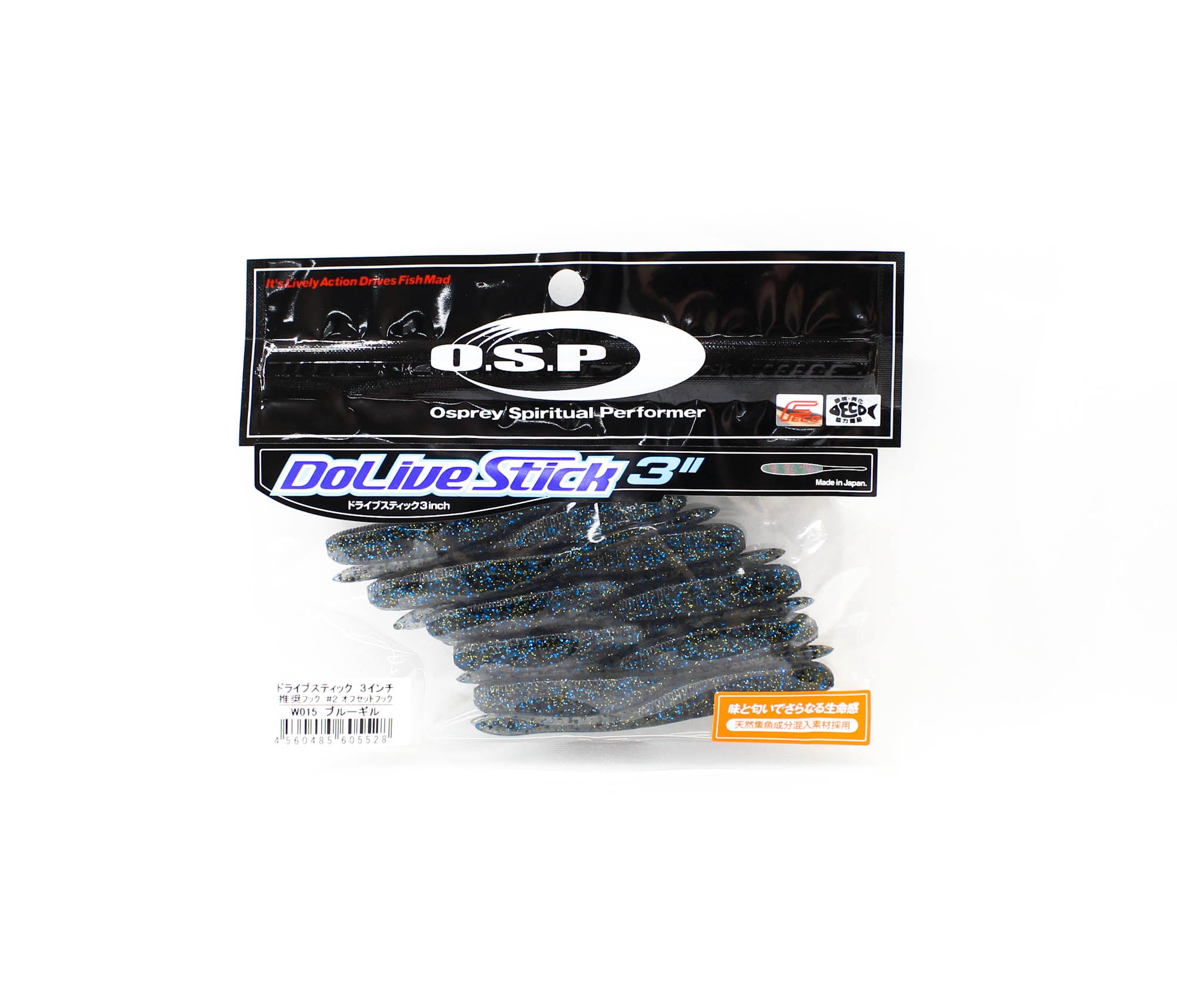 OSP Soft Lure Dolive Stick 3 Inches W-015 (5528)