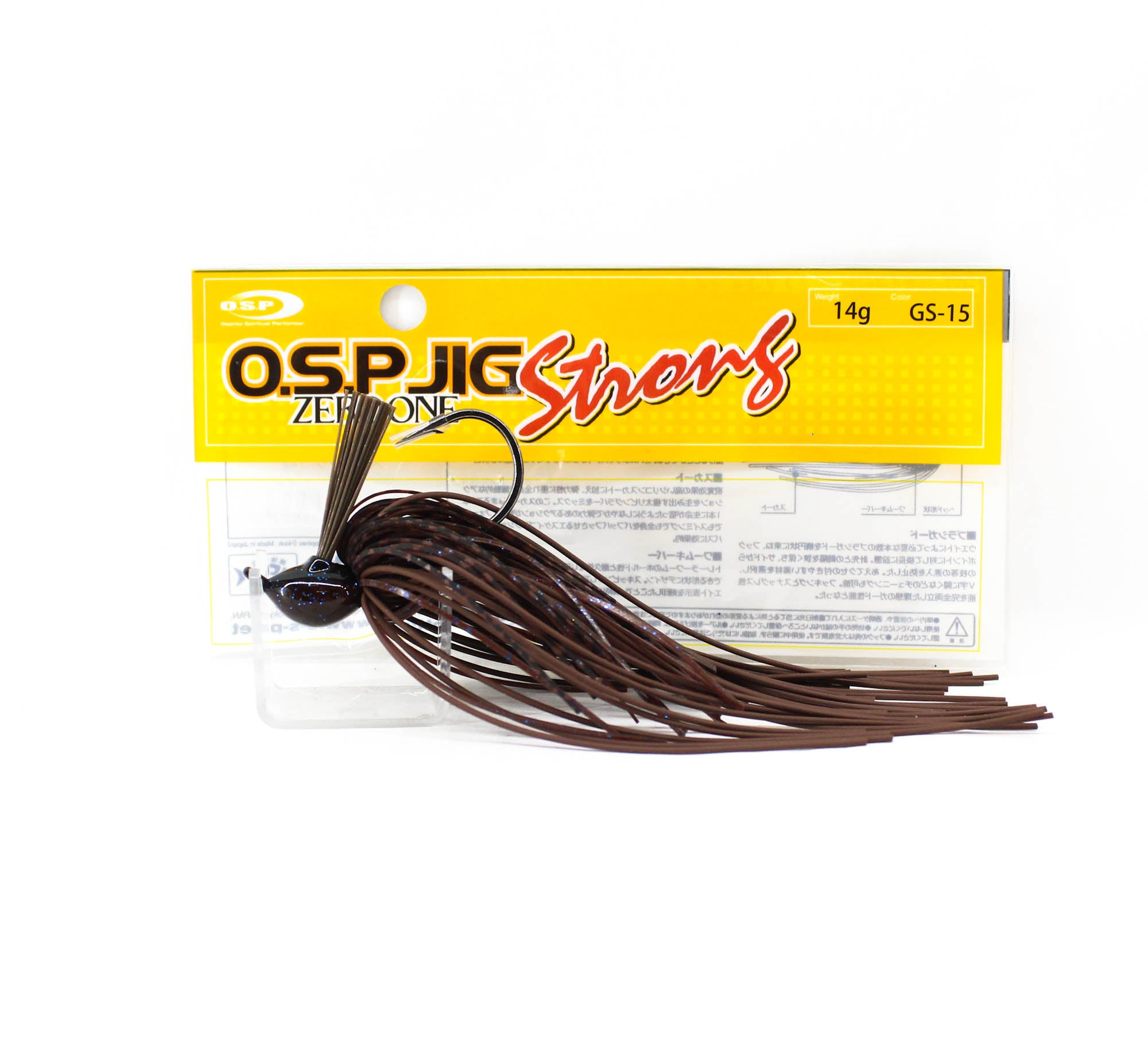 OSP Rubber Jig Zero One Strong Hook 14 Grams GS-15 (5627)
