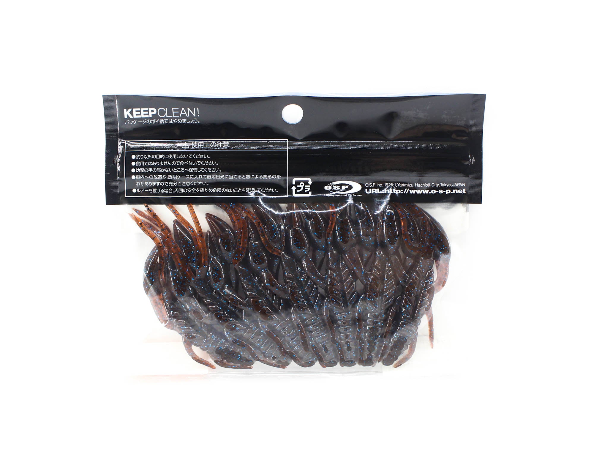 OSP Soft Lure Dolive Craw 3 Inches W-034 (6372)