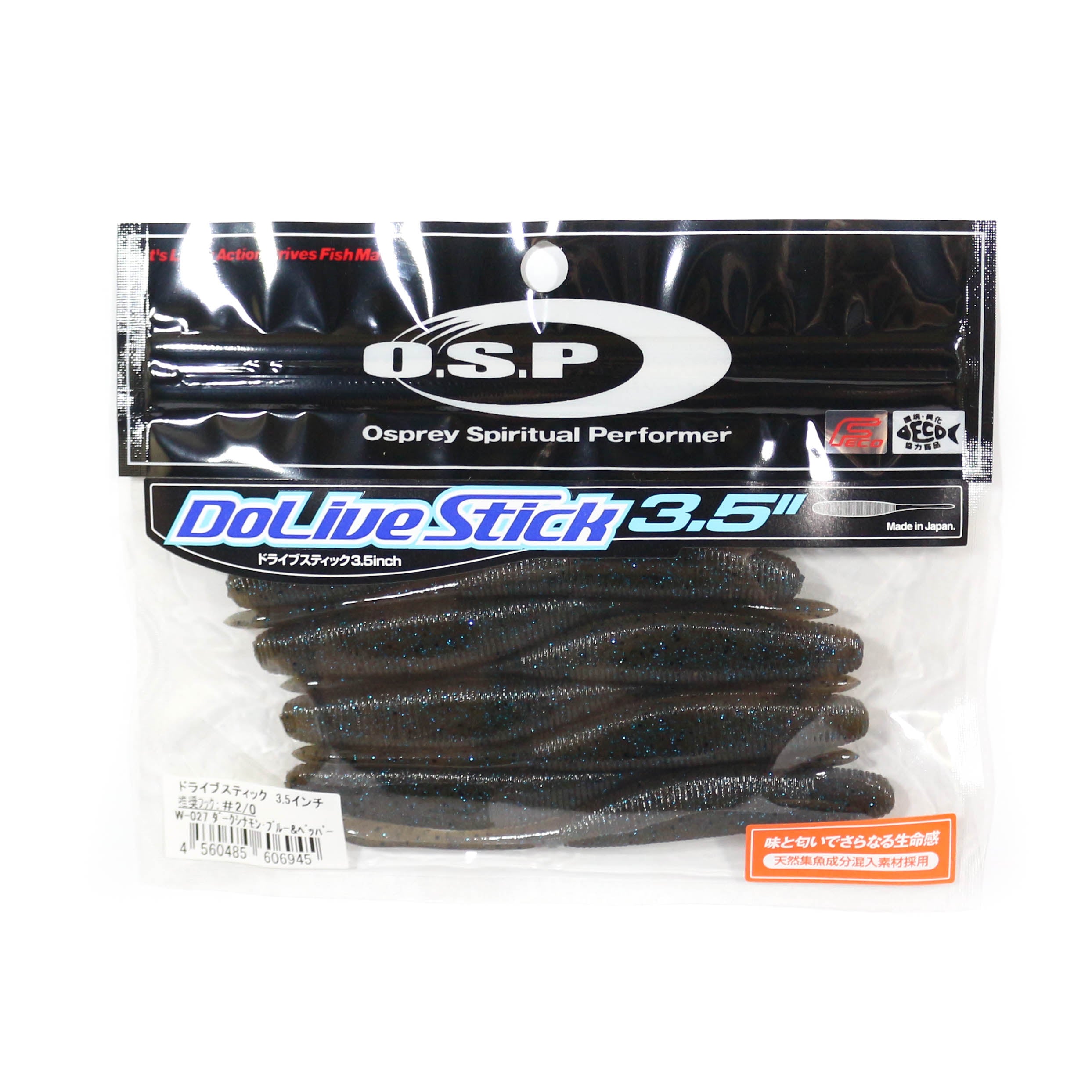 OSP Soft Lure Dolive Stick 3.5 Inches W-027 (6945)