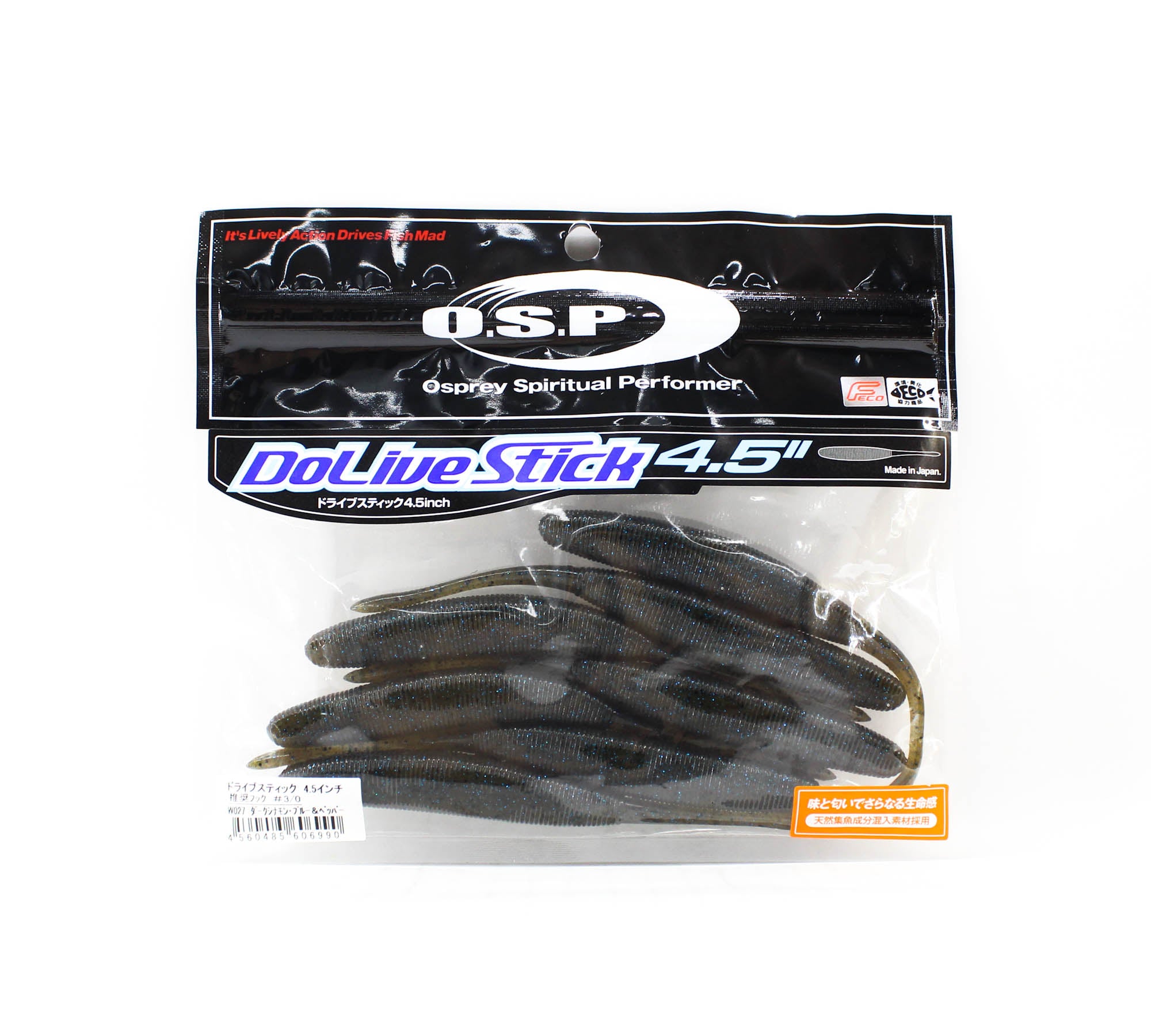 OSP Soft Lure Dolive Stick 4.5 Inches W-027 (6990)