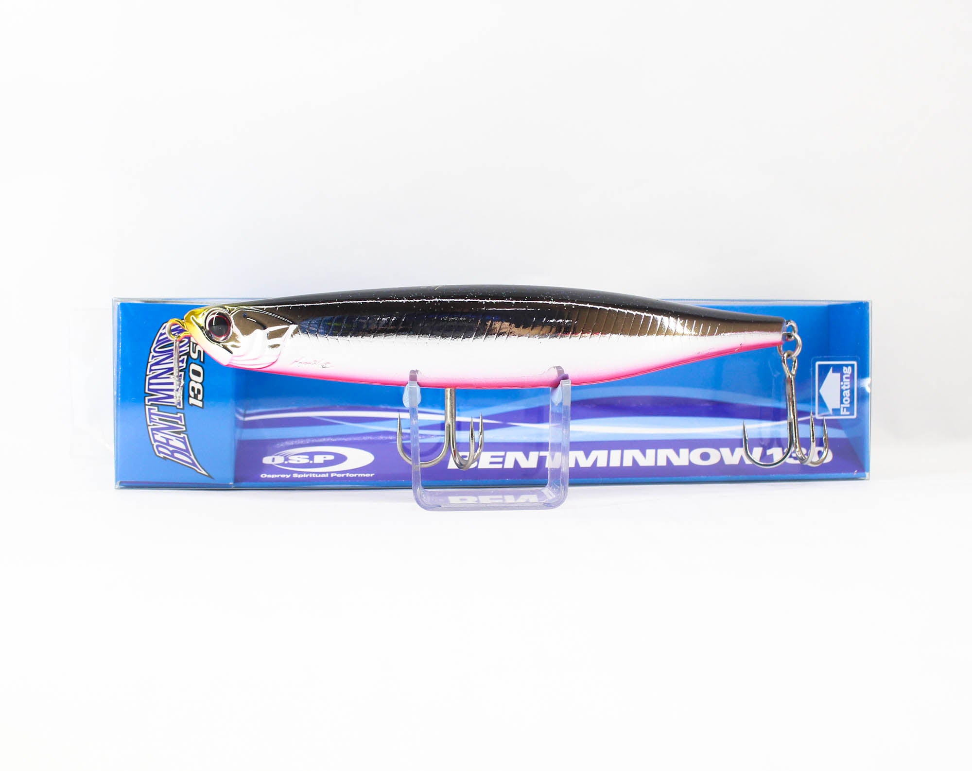 Sale OSP Bent Minnow 130F SW Floating Minnow Lure H-46 (7287)