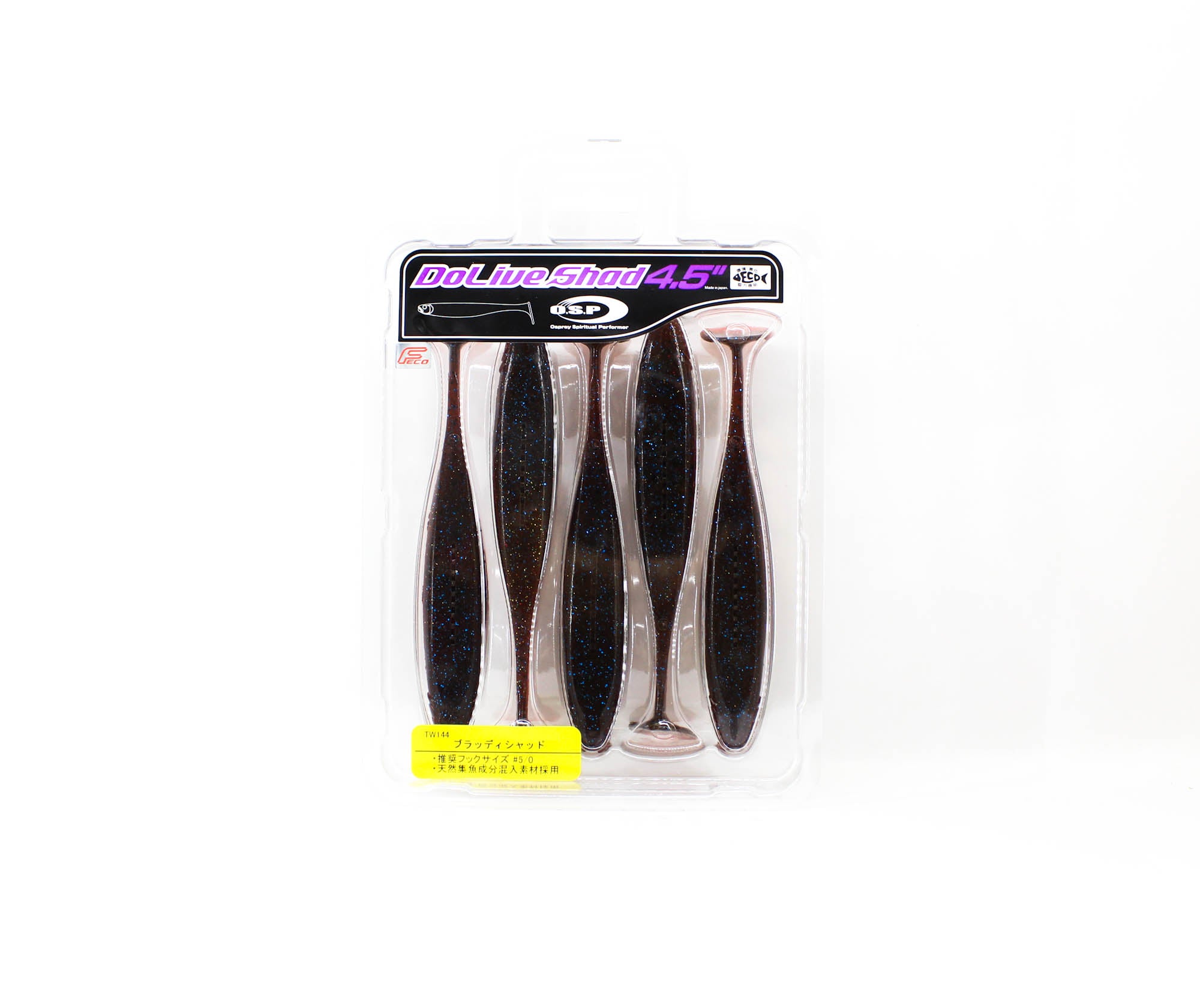 OSP Soft Lure Dolive Shad 4.5 Inches TW-144 (0201)