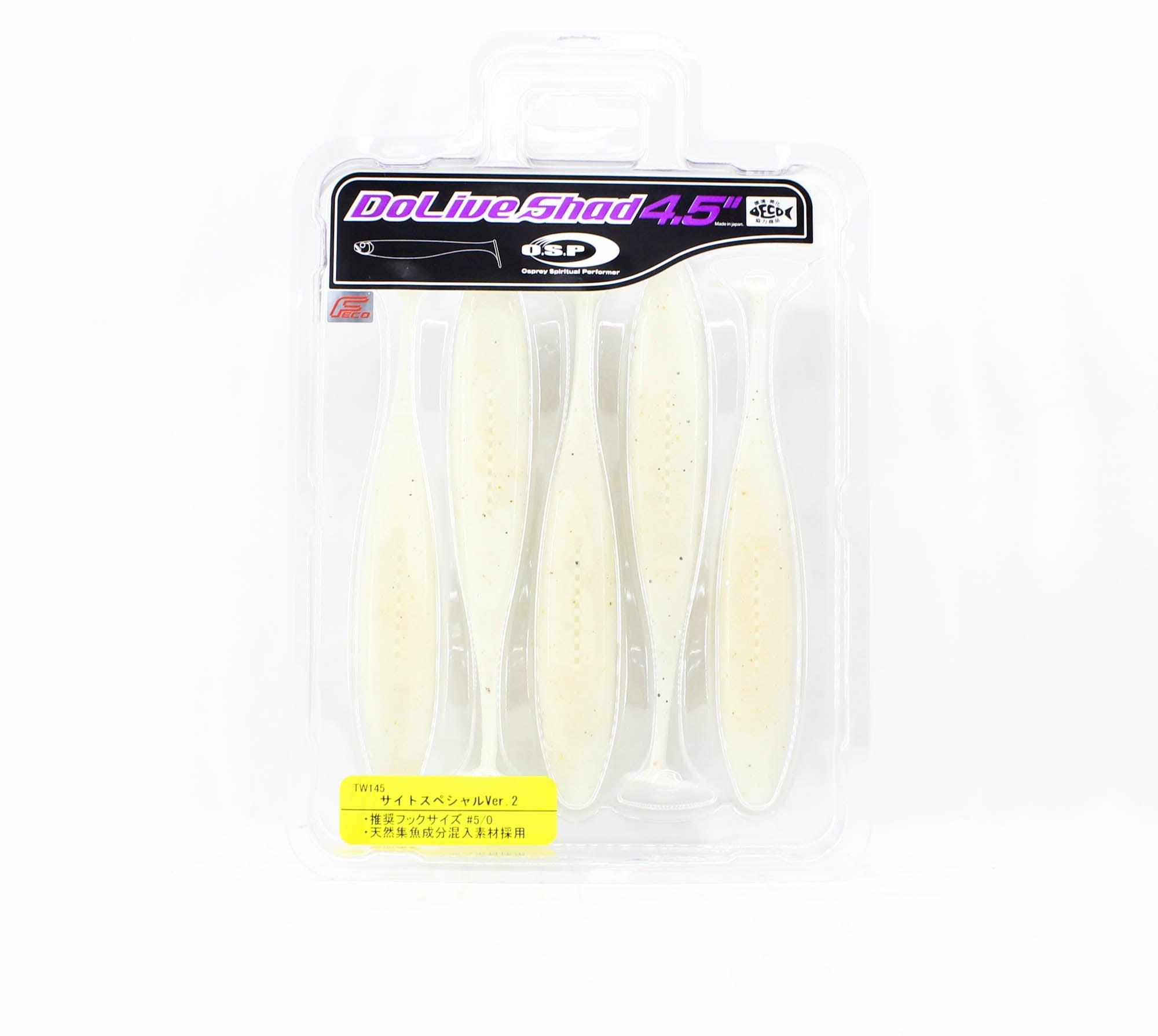 OSP Soft Lure Dolive Shad 4.5 Inches TW-145 (0218)
