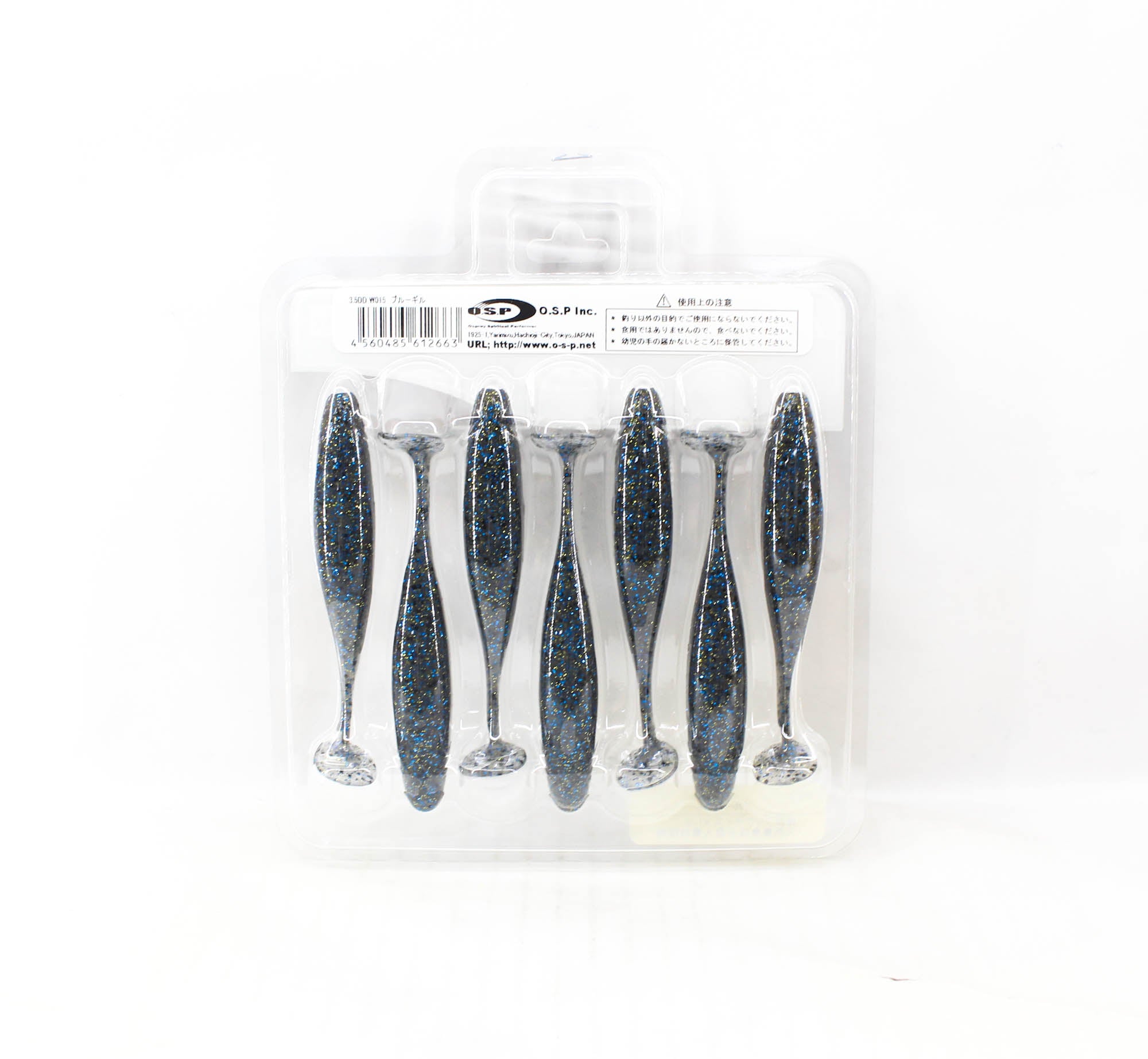 OSP Soft Lure Dolive Shad 3.5 Inches W-015 (2663)