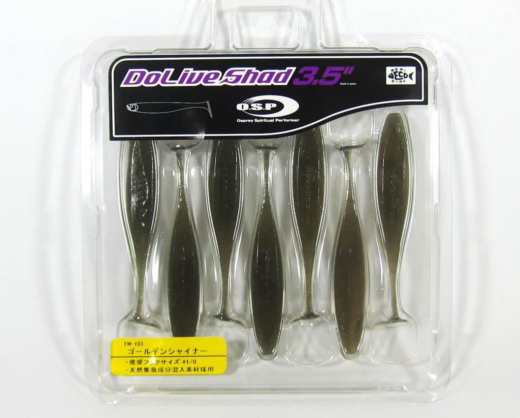 OSP Soft Lure Dolive Shad 3.5 Inches TW-103 (2694)