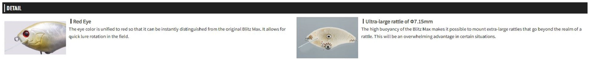 OSP Rattlin Blitz Max 62 mm 14 grams Floating Lure PL-07 (4513)
